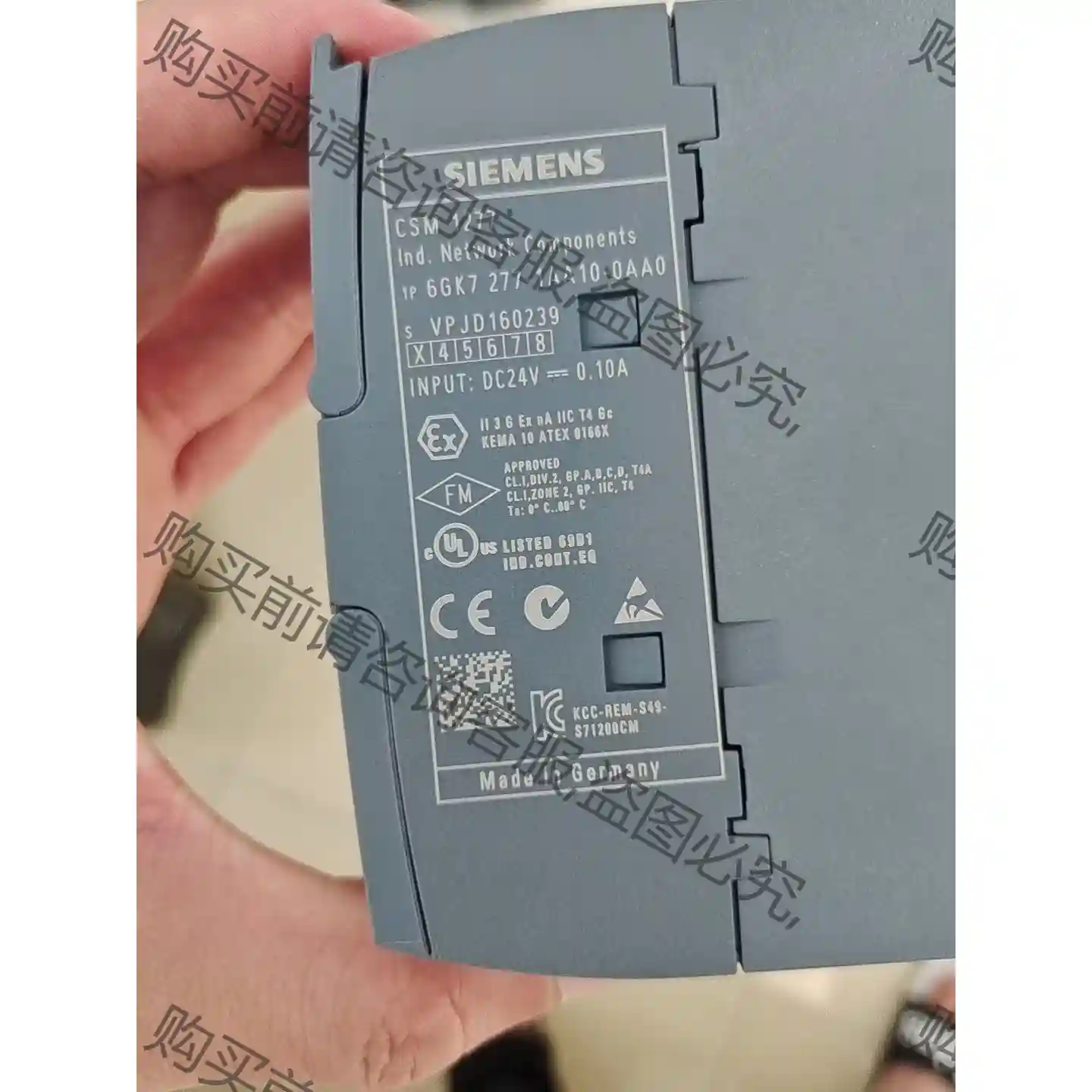 6GK7 277-1AA10西门zi交换机CSM1277 议价再拍 拆机件