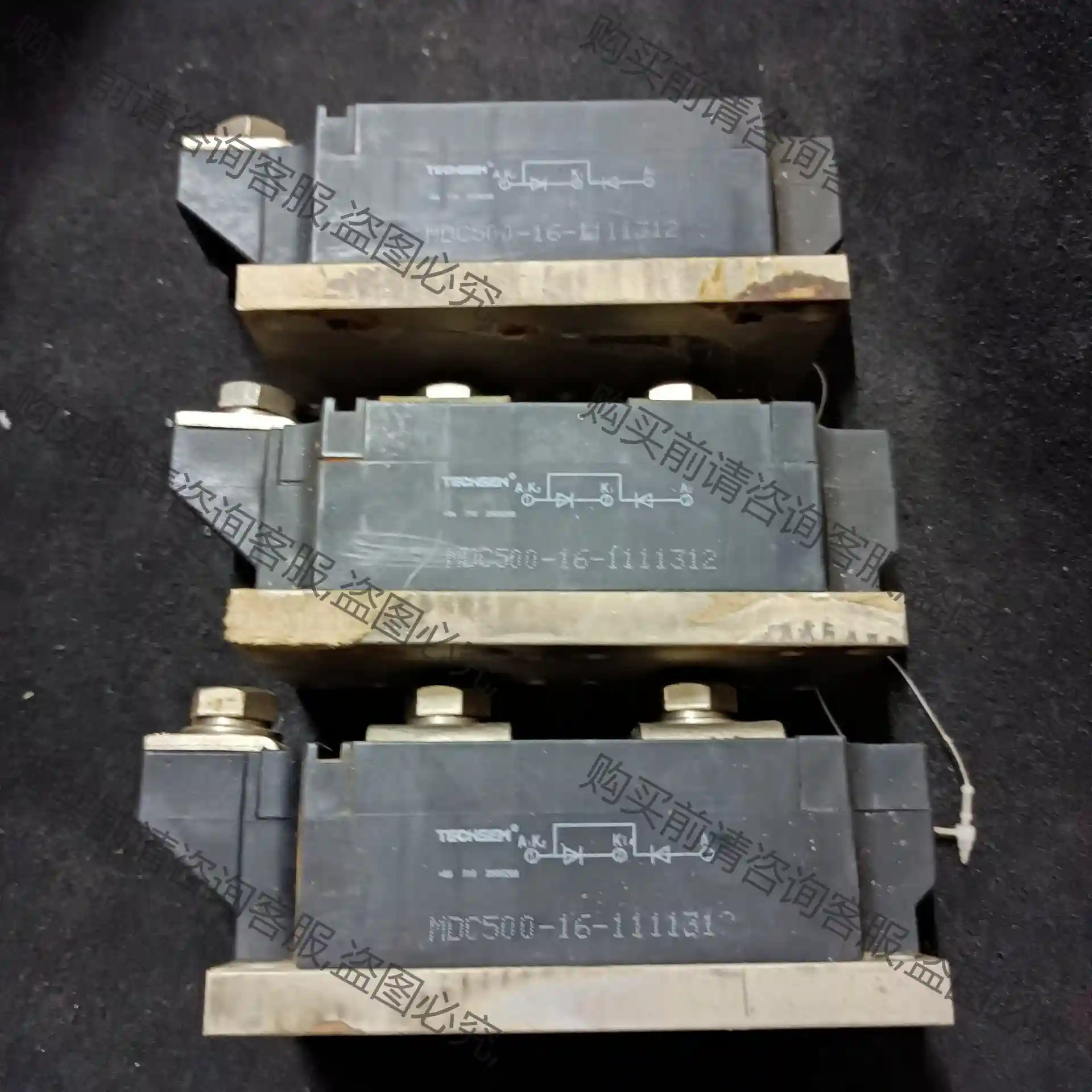 MDC500-16-111131台基二极管测试包好 议价再拍 拆机件