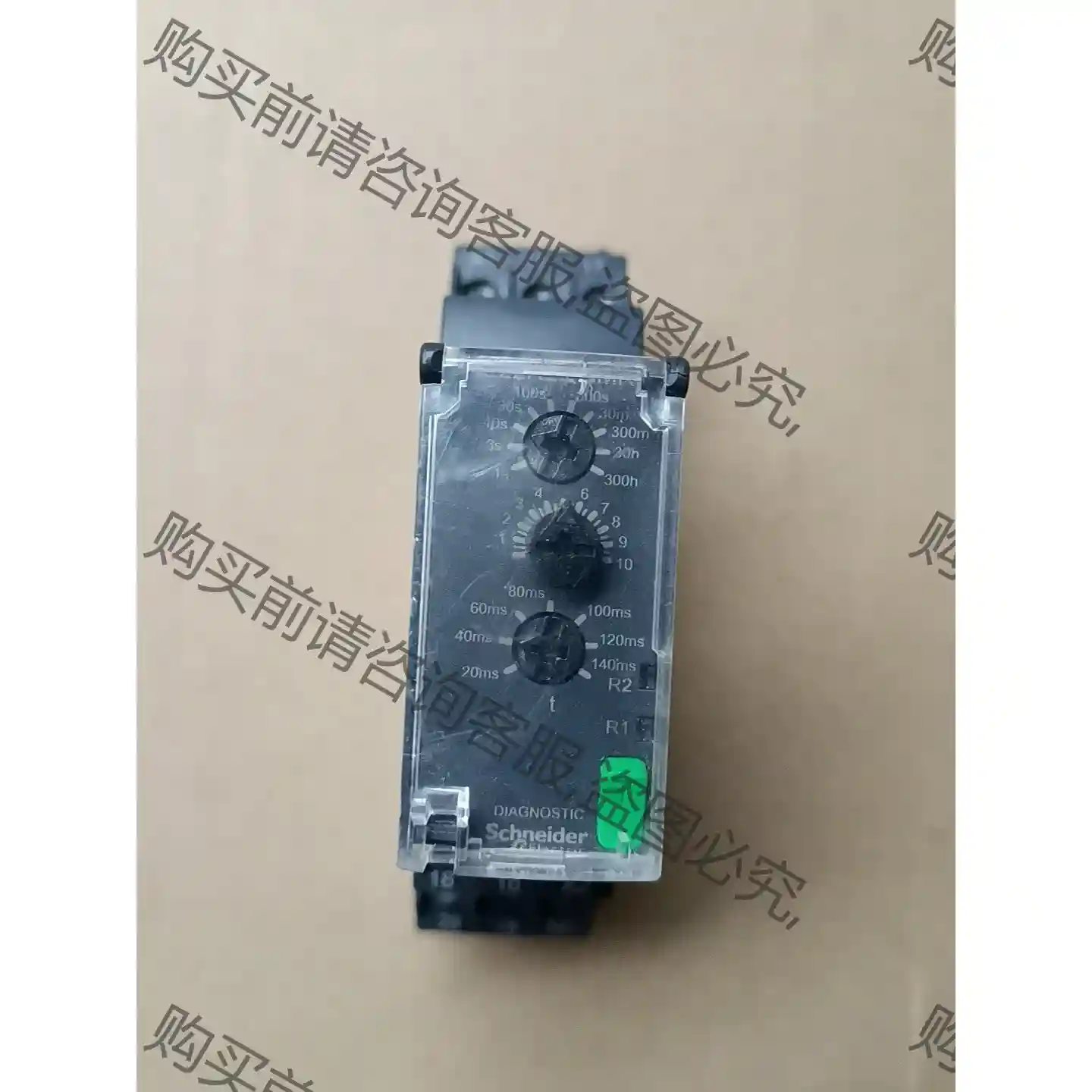 施耐de时间继电器 RE22R2QGMR,正品拆机，功能异常， 议价再拍 拆