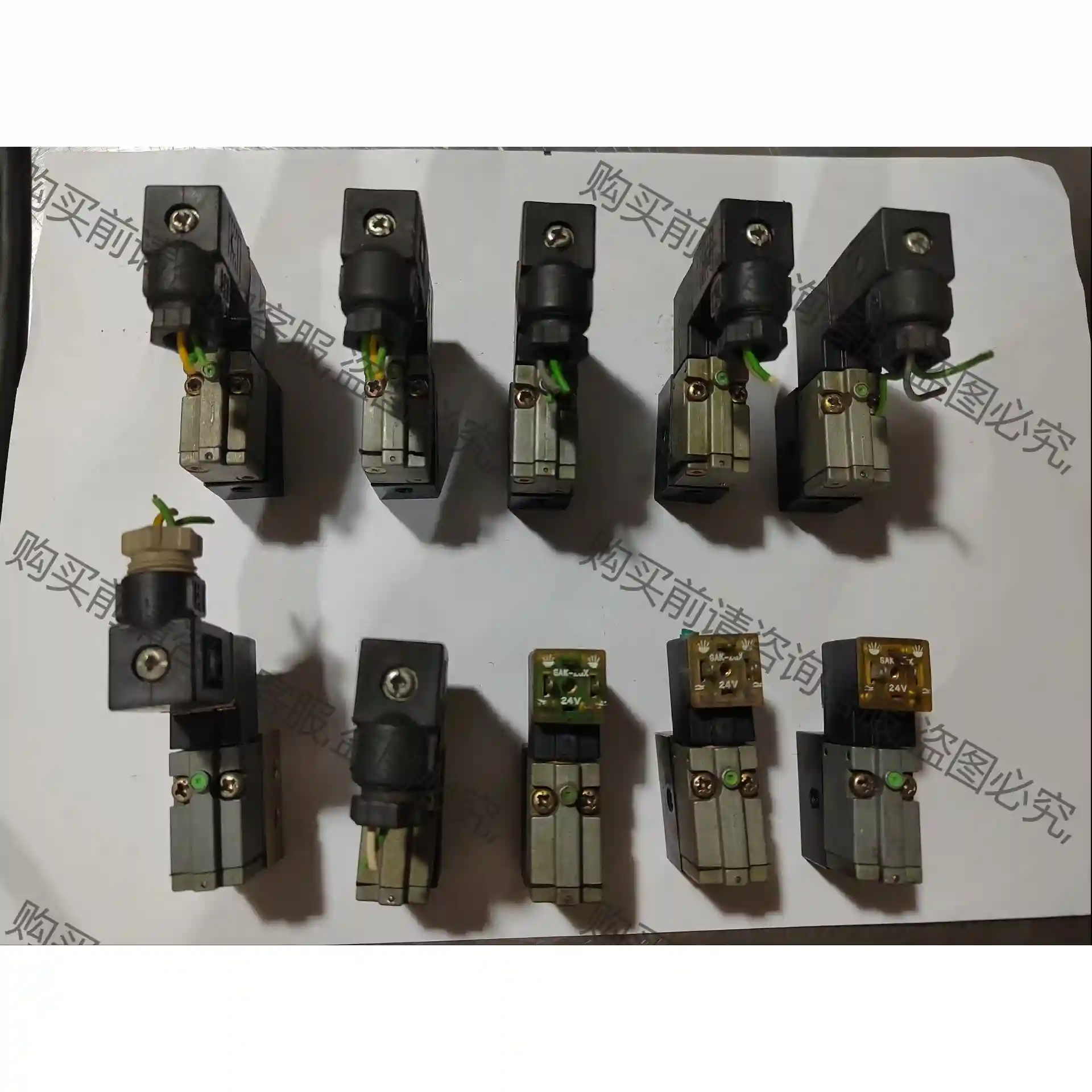 电磁阀CKD P5142M6，5-562MB02-60， 议价再拍 拆机件