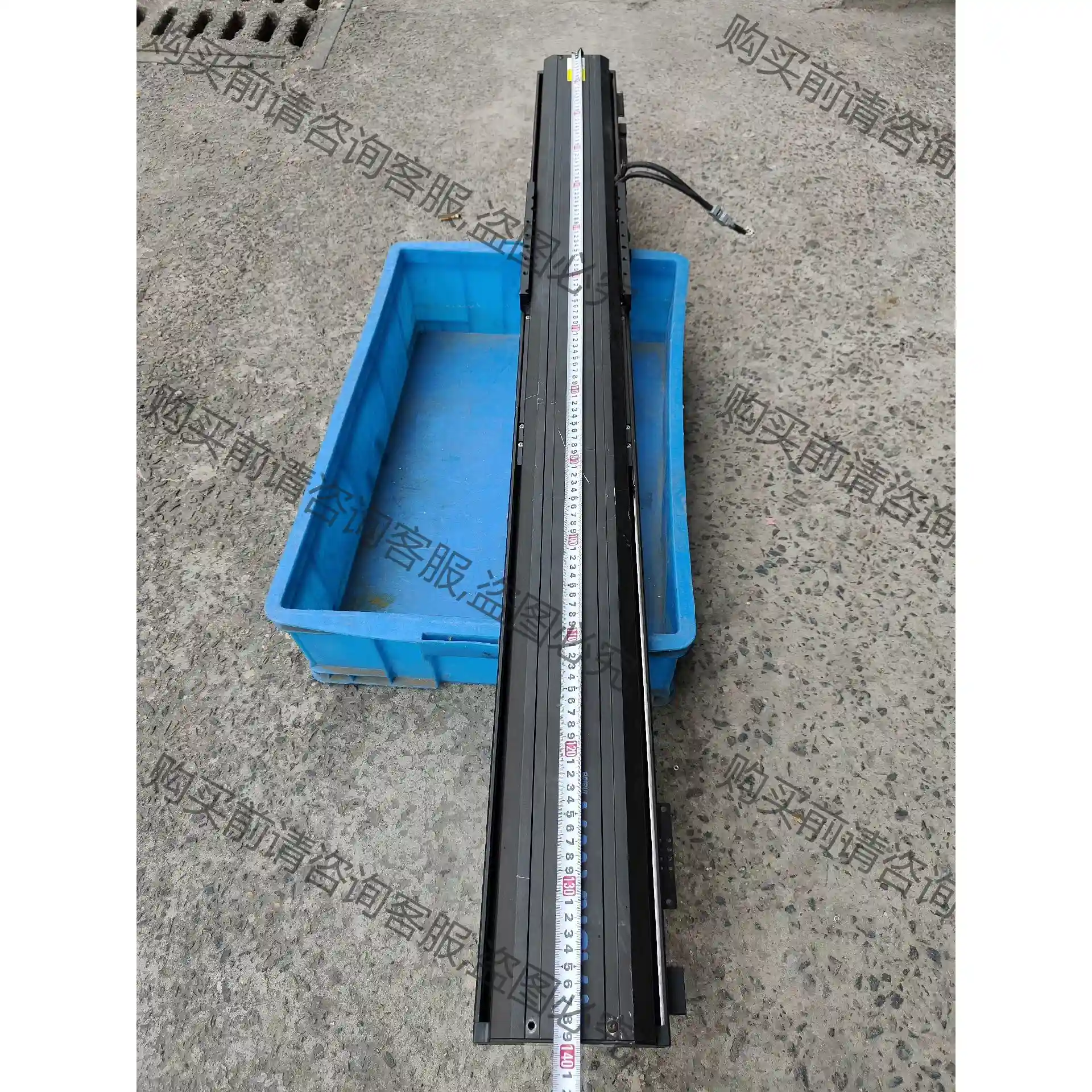 拆机安川SLMF2C直线电机模组总长1390mm 议价再拍 拆机件