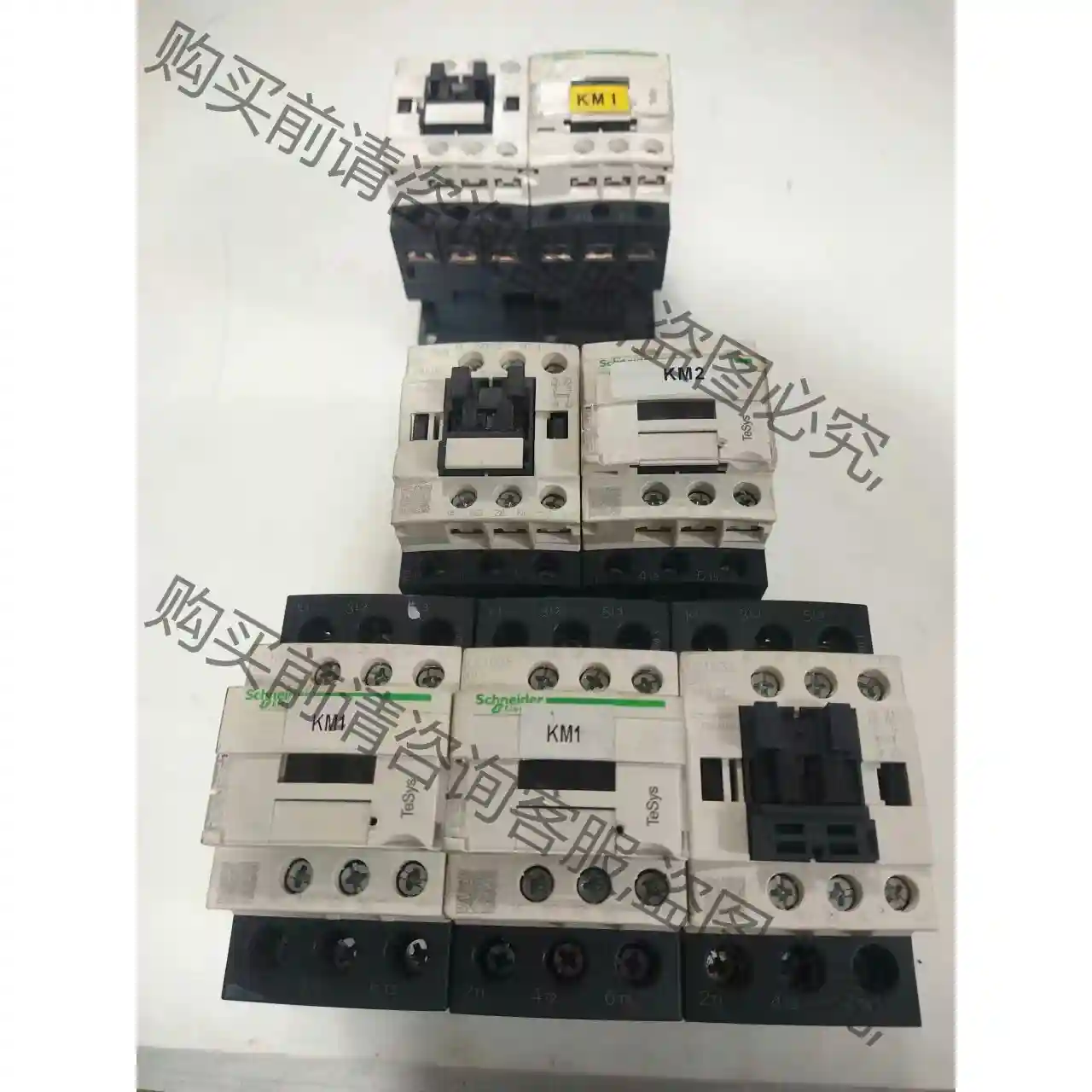 施耐de交流接触器LC1D18M7C、LC1D09BDC、LC 议价再拍 拆机件