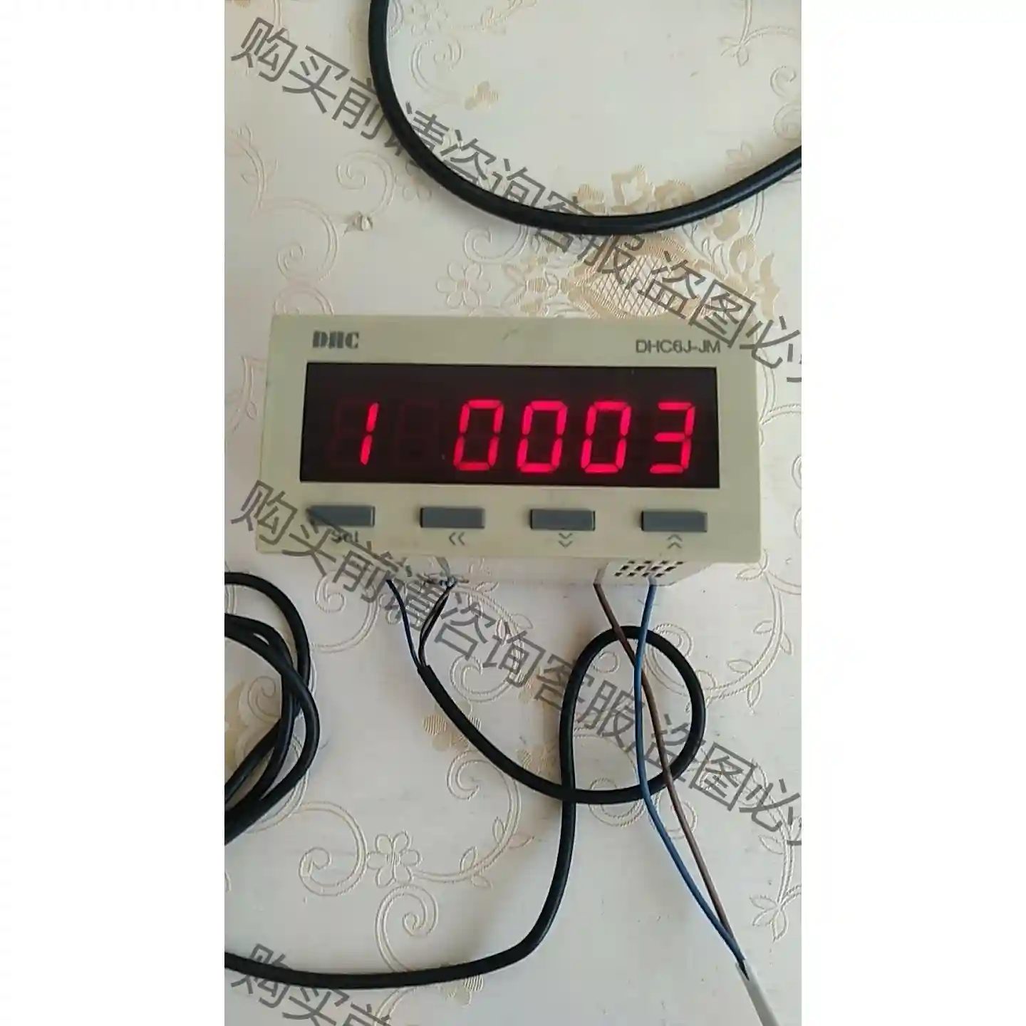 DHC6J一jM计数器功能正常带NpN传感器30包邮 议价再拍 拆机件