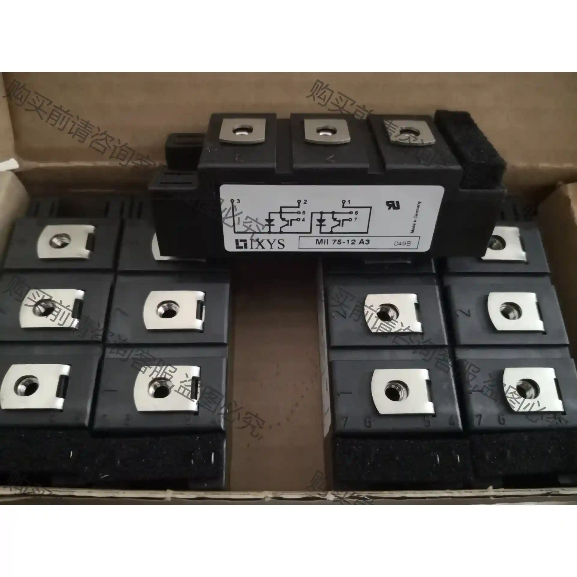 MII75-12A3全新原装，拍前请询价！ 议价再拍 拆机件