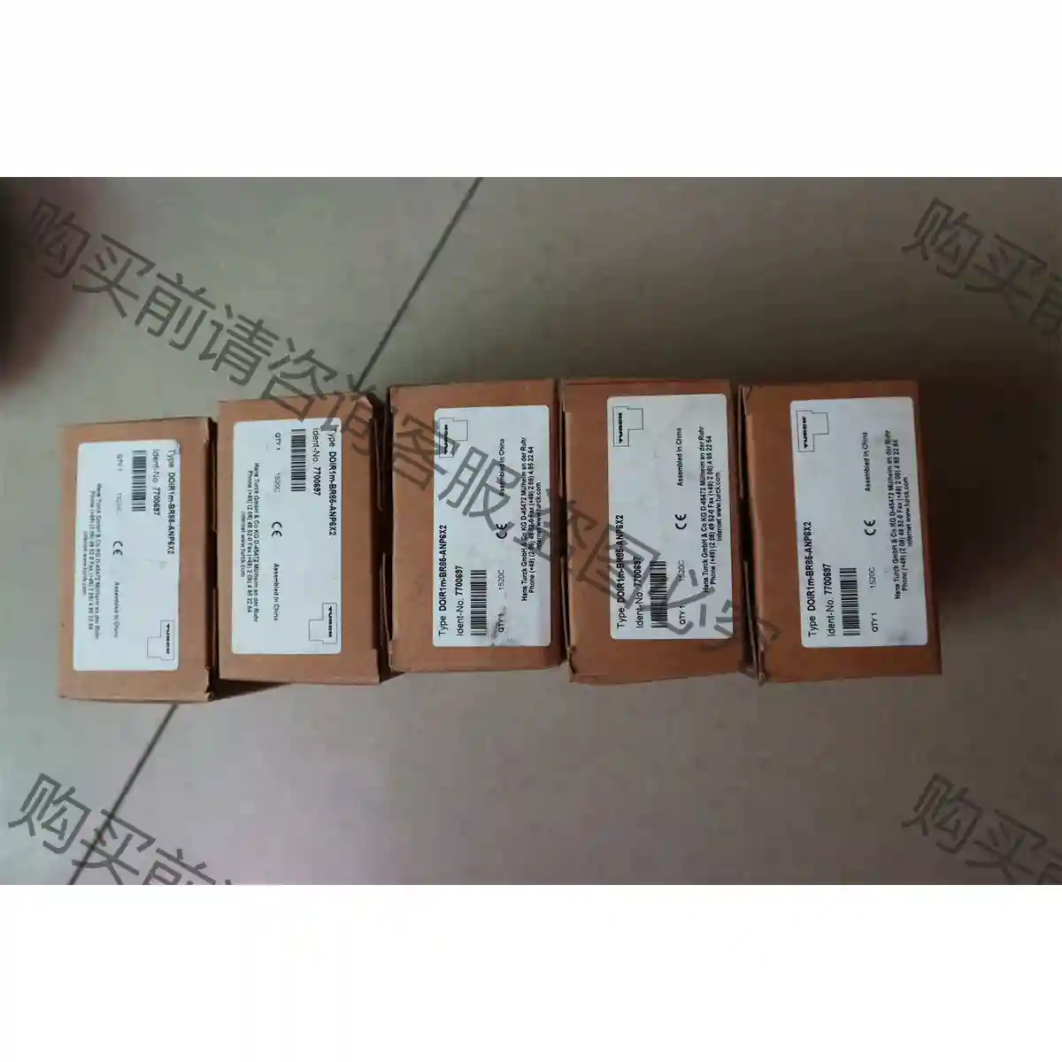 全新原装正品 TURC 图尔克 DOIR1M-BR85- 议价再拍 拆机件