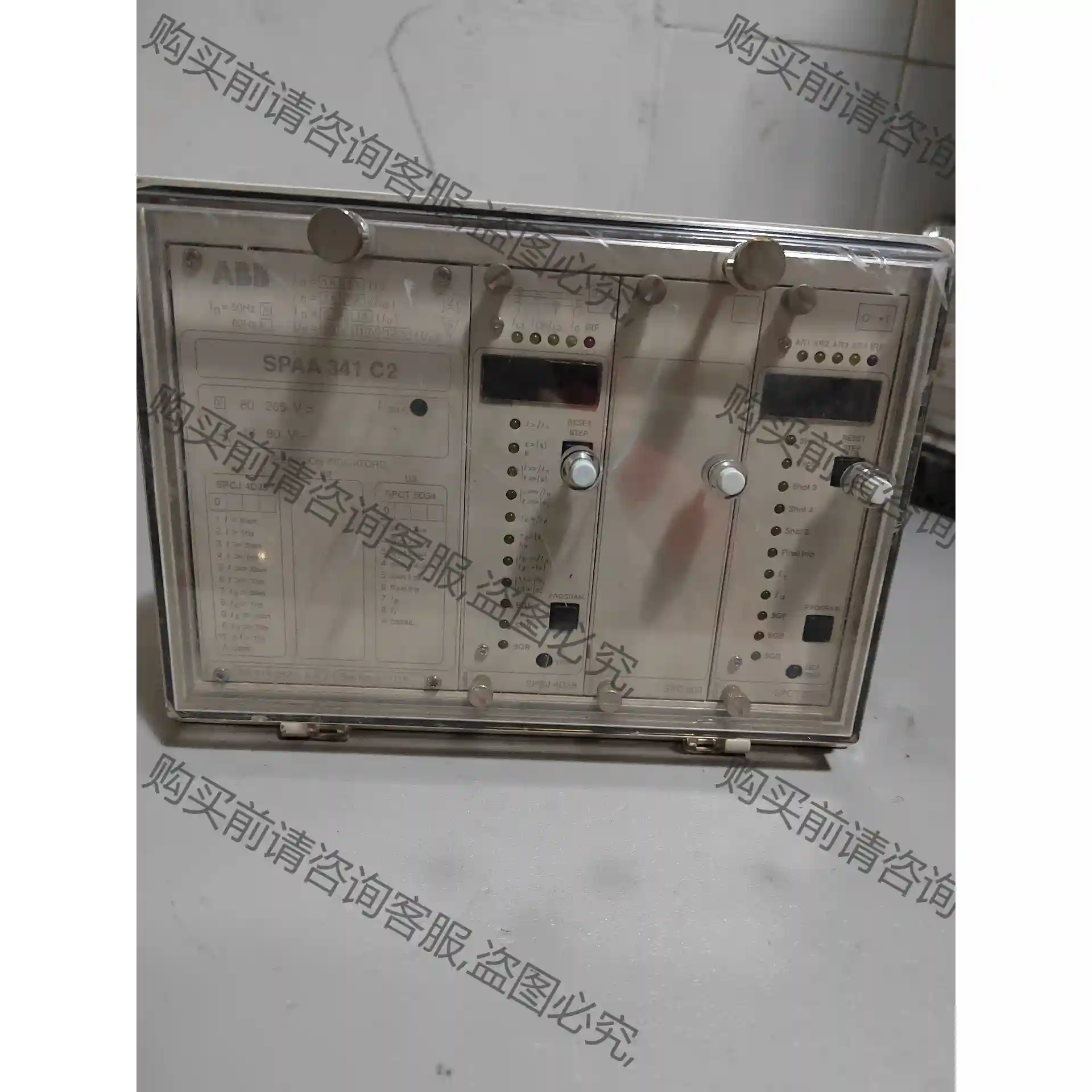 AB综合保护继电器 SPAA 341 C2-AA RS 6 议价再拍 拆机件