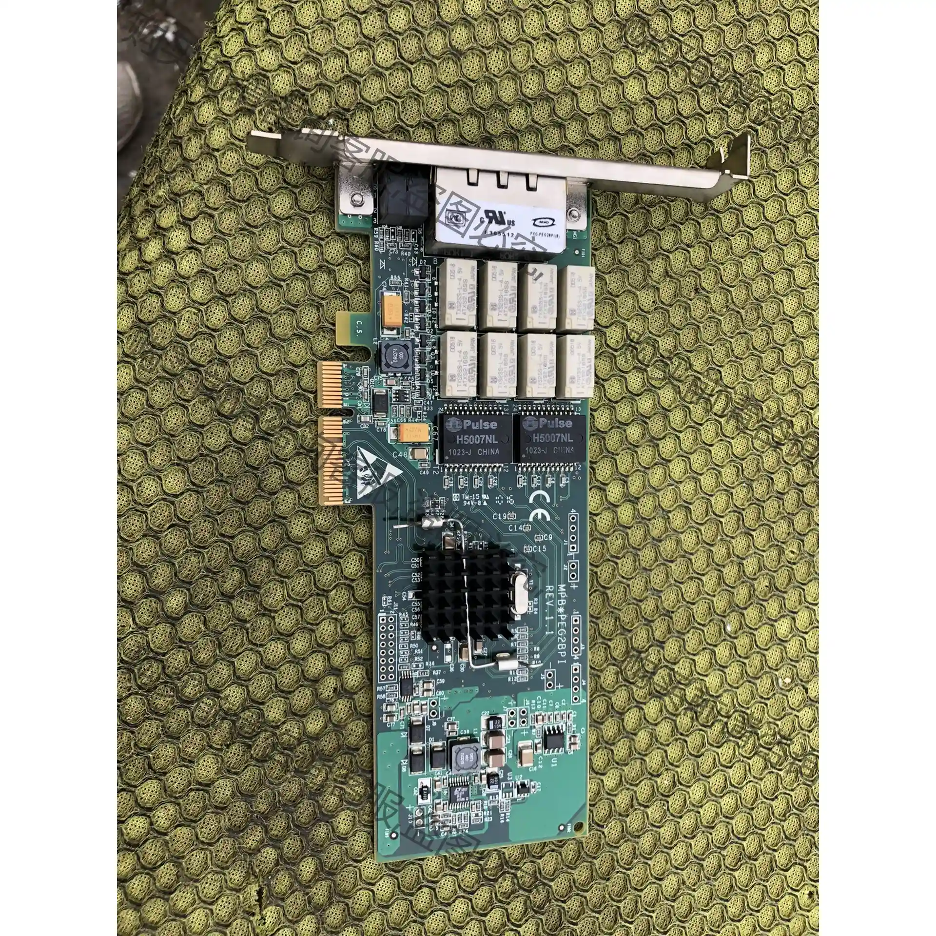 网卡Silicom 双口千兆网卡 服务器拆机网卡 PEG2 议价再拍 拆机件