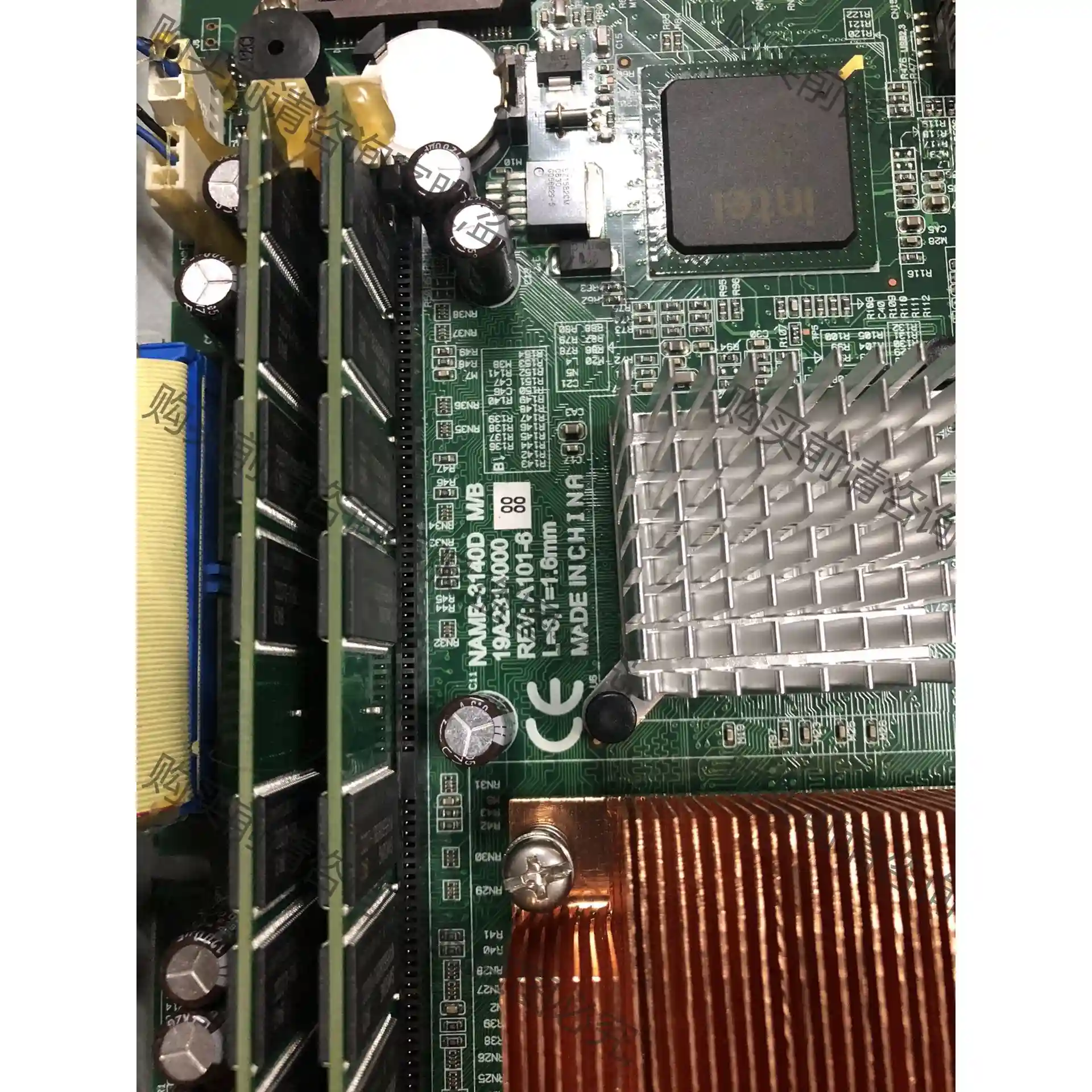 4网口工业设备主板。NAMB-3140D 成色新。主板300 议价再拍 拆机
