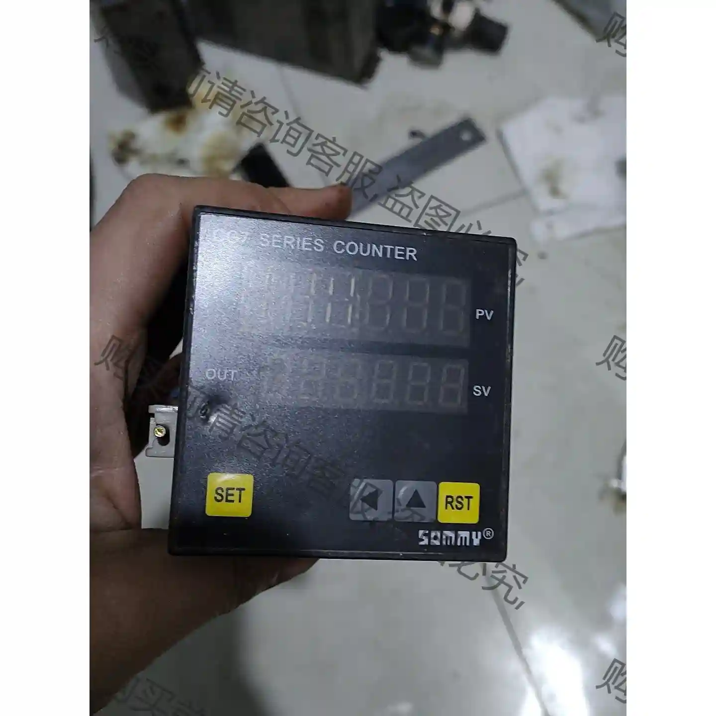 正品/SOMMY/数显预置式电子计数器/CG7-RB60B/ 议价再拍 拆机件