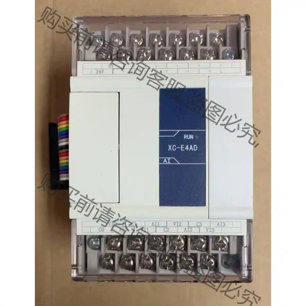 信捷XC-E4AD，1只，成色新实拍图。已测试过，功能包好。 议价再