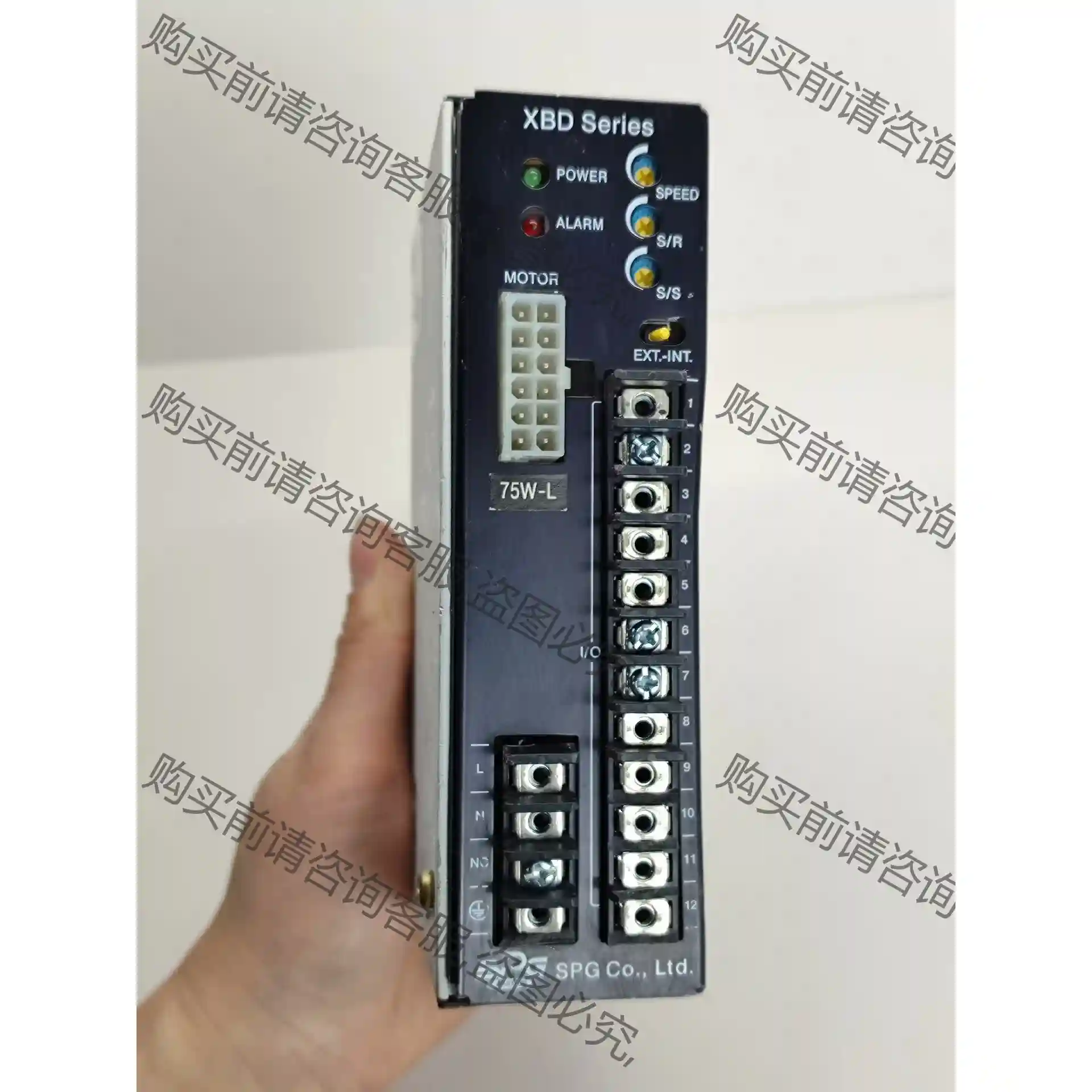 XBD75B-L 韩国SPG驱动器 拆机,实物拍摄,成色如图 议价再拍 拆