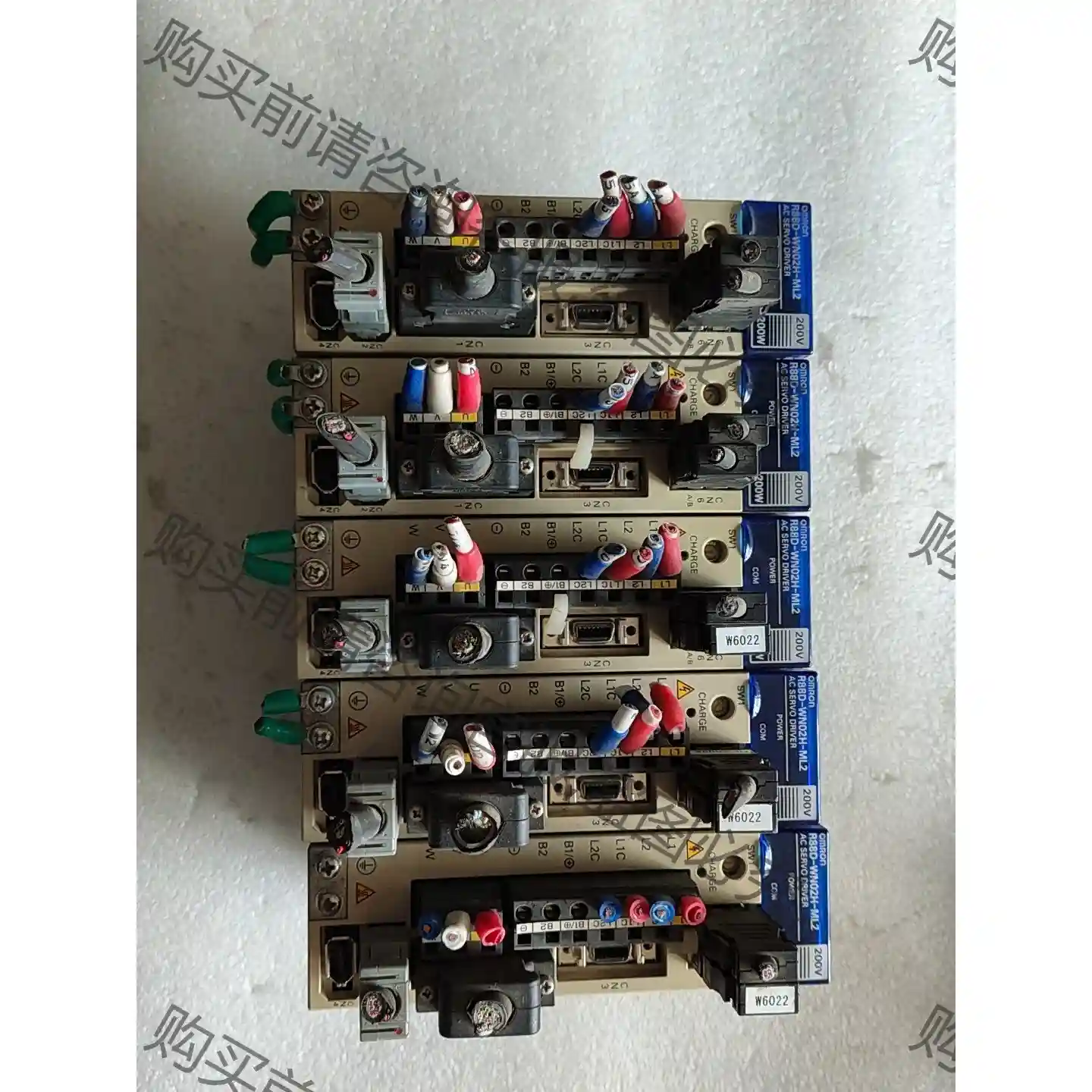 欧姆longR88D-WN02H-ML2 200W 伺服驱动器 议价再拍 拆机件