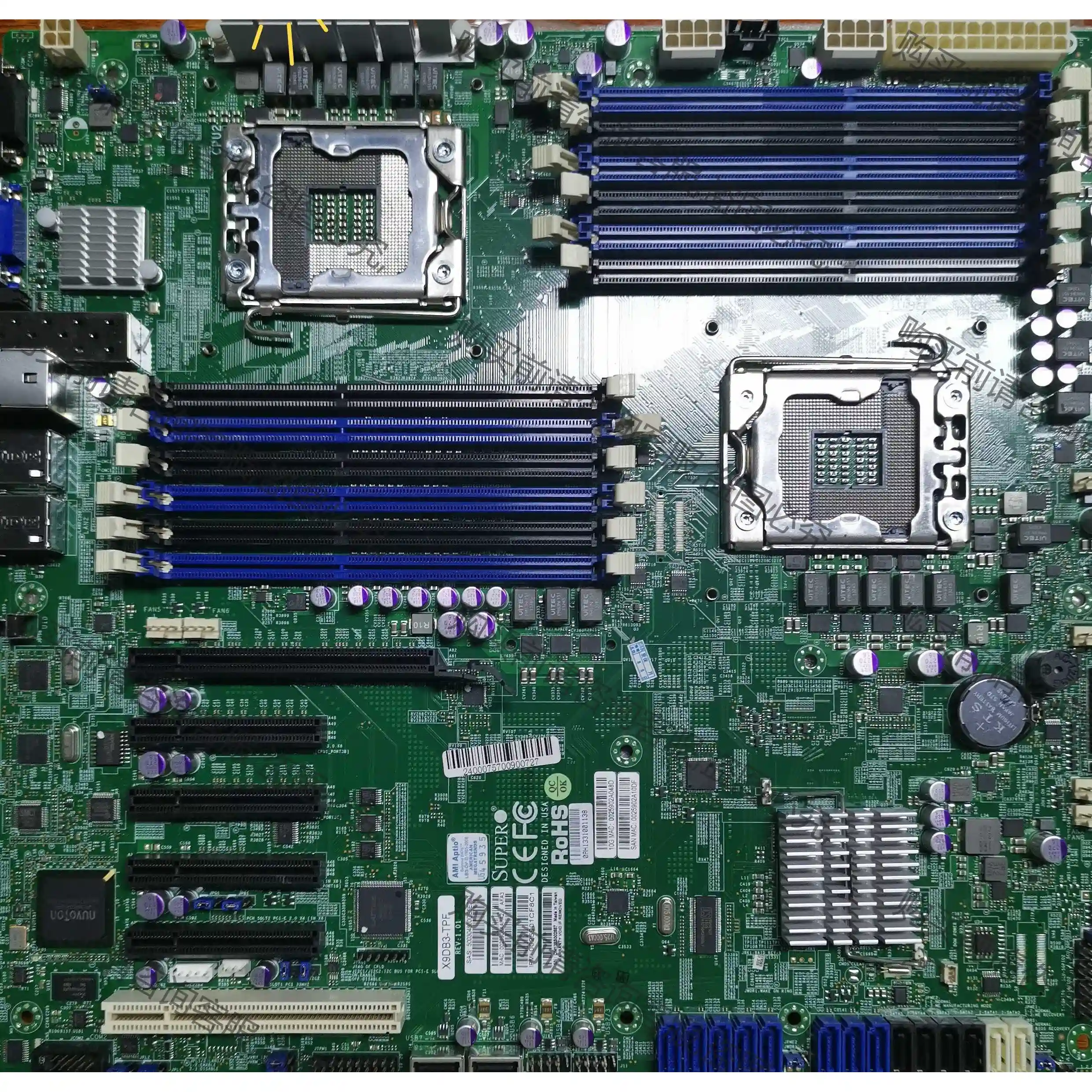 超微X9DB3-TPF 议价再拍 拆机件