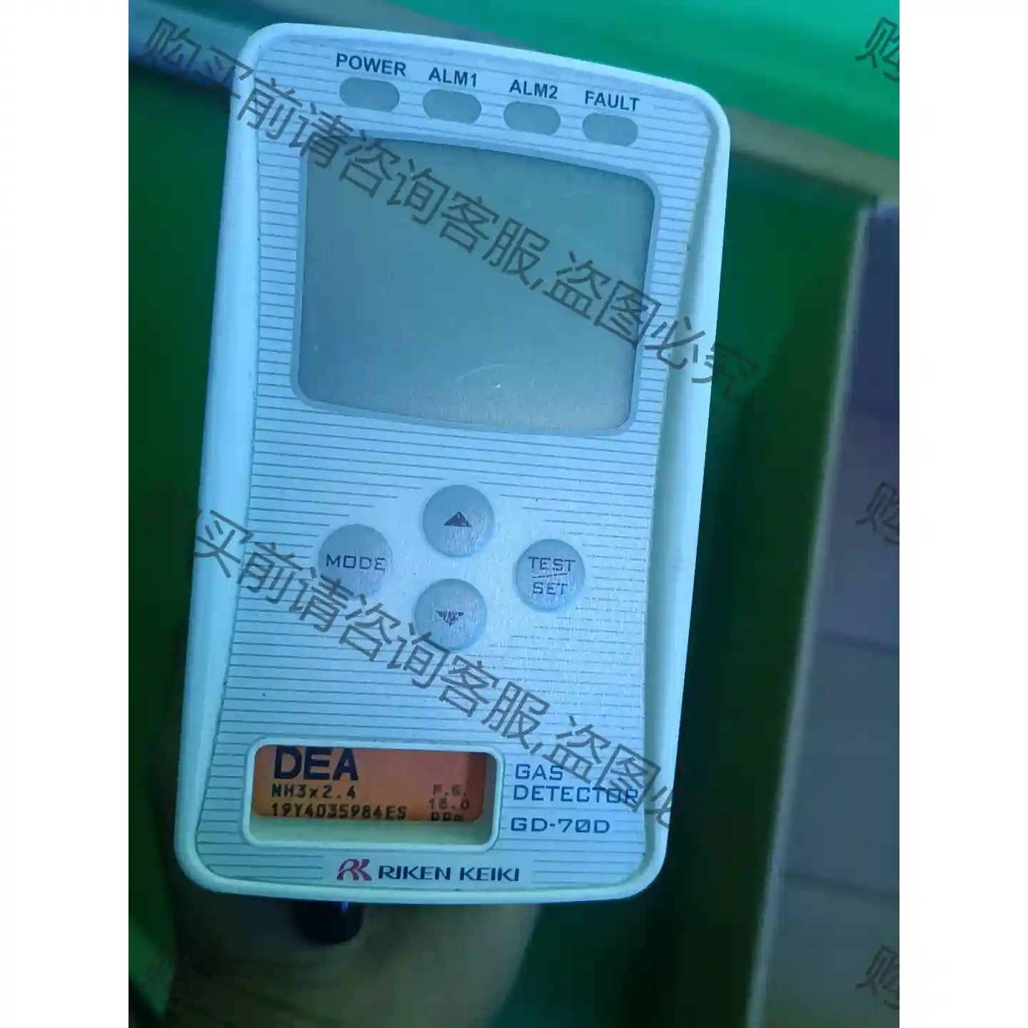 RIKEN KEIKI 气体检测仪 GAS DETECTOR 议价再拍 拆机件