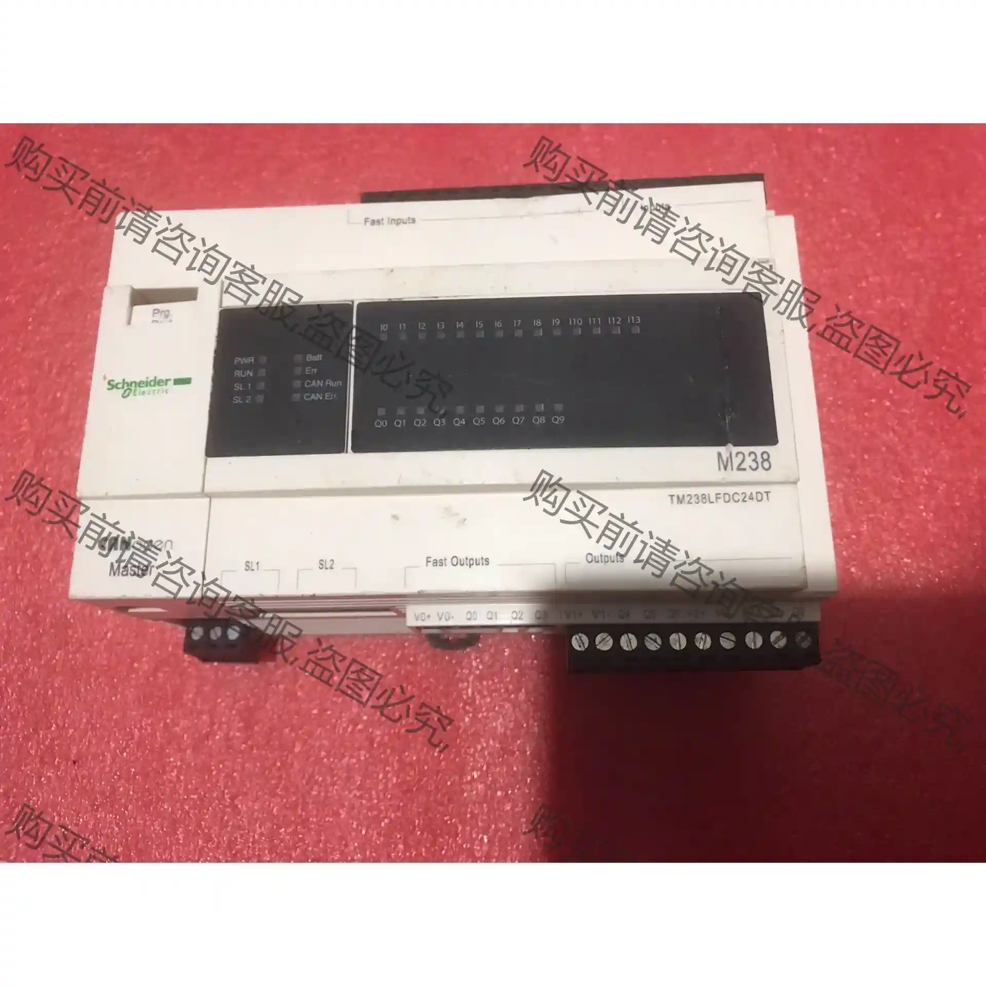 TM238LFDC24DT施耐dePLC程序控制器1台 议价再拍 拆机件