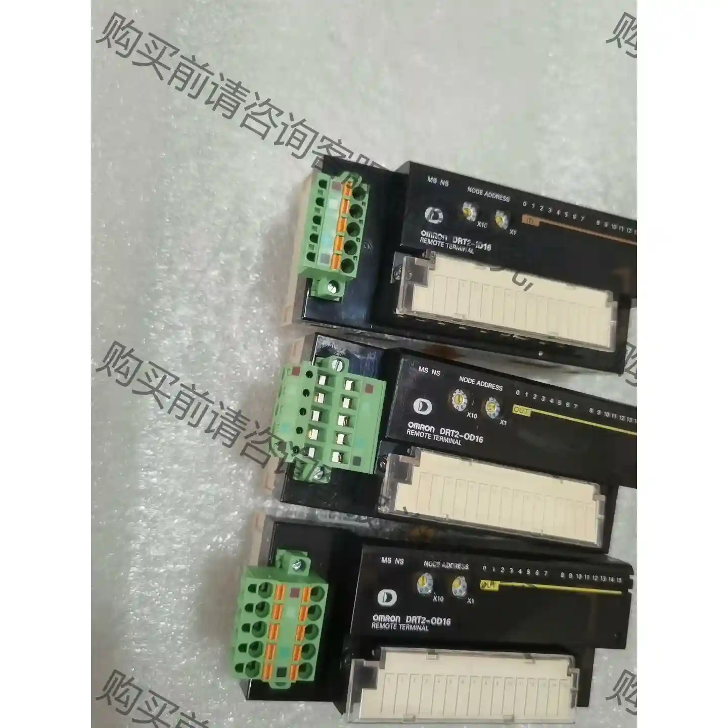 欧姆long id16 2个，od16 1个 drt2 3个合计 议价再拍 拆机件