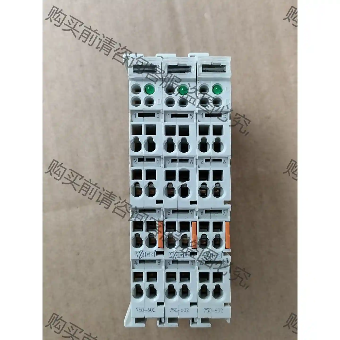 Wago/万可 750-602 拆机模块 一块200 有3块 议价再拍 拆机件