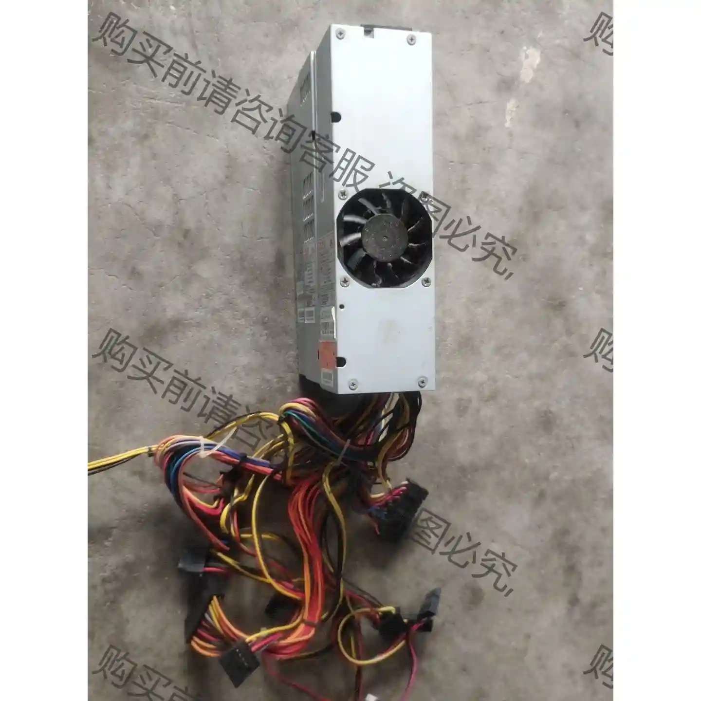 台式机小机箱大水牛电源PC150NCQ1长条电源PC150N 议价再拍 拆机