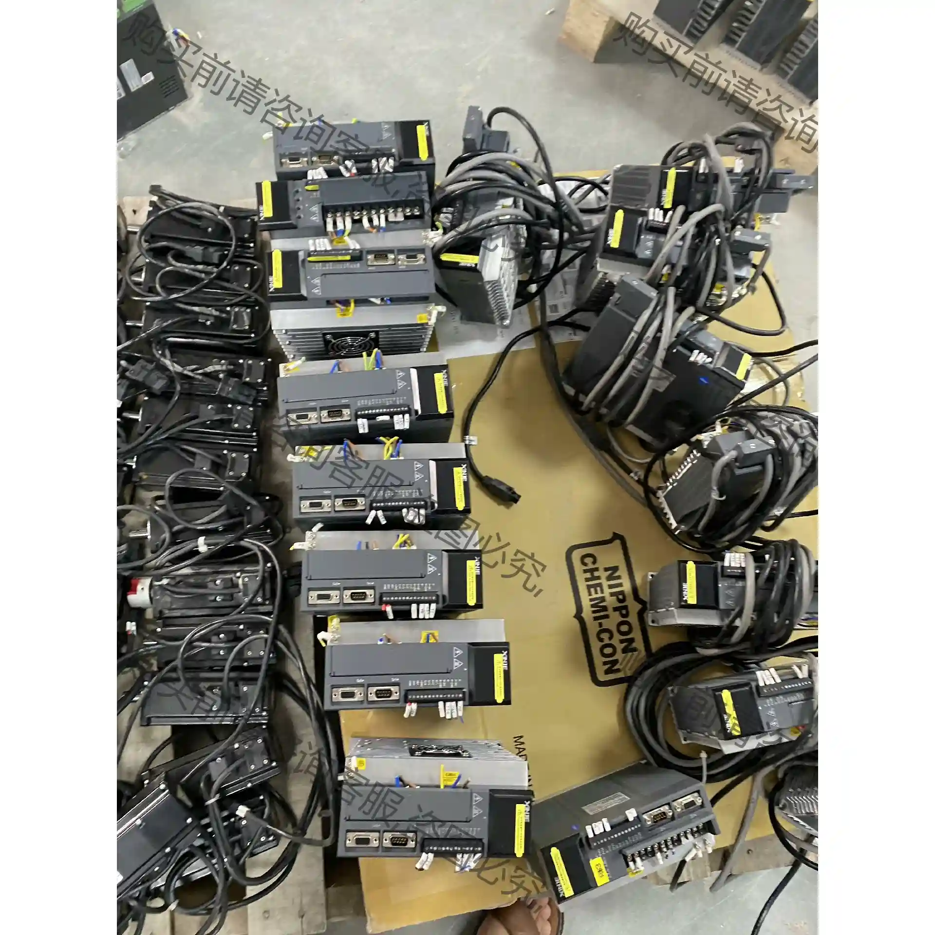 信捷伺服DS3E-22P3-PFA MS-130ST-M15 议价再拍 拆机件