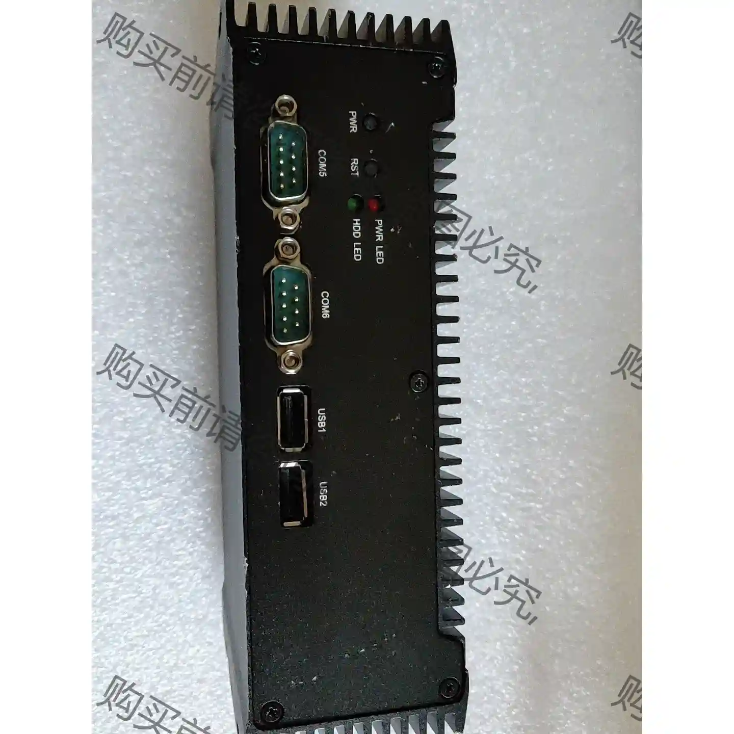 嵌入式无风扇工控机N2600CPU 6串口 ，正品拆机，成色 议价再拍