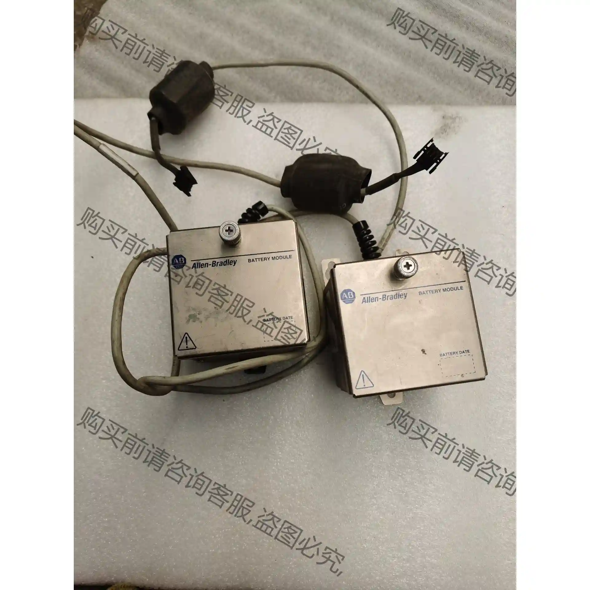 AB 罗克韦er Plc电源模块1756-BATM Abu带电池 议价再拍 拆机件