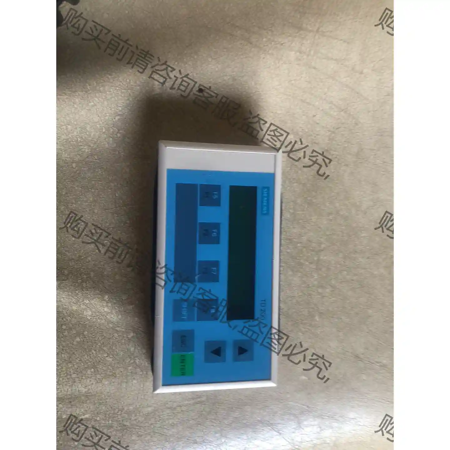 TD200西门zi文本屏，6ES7272-0AA30-0YA1 议价再拍 拆机件