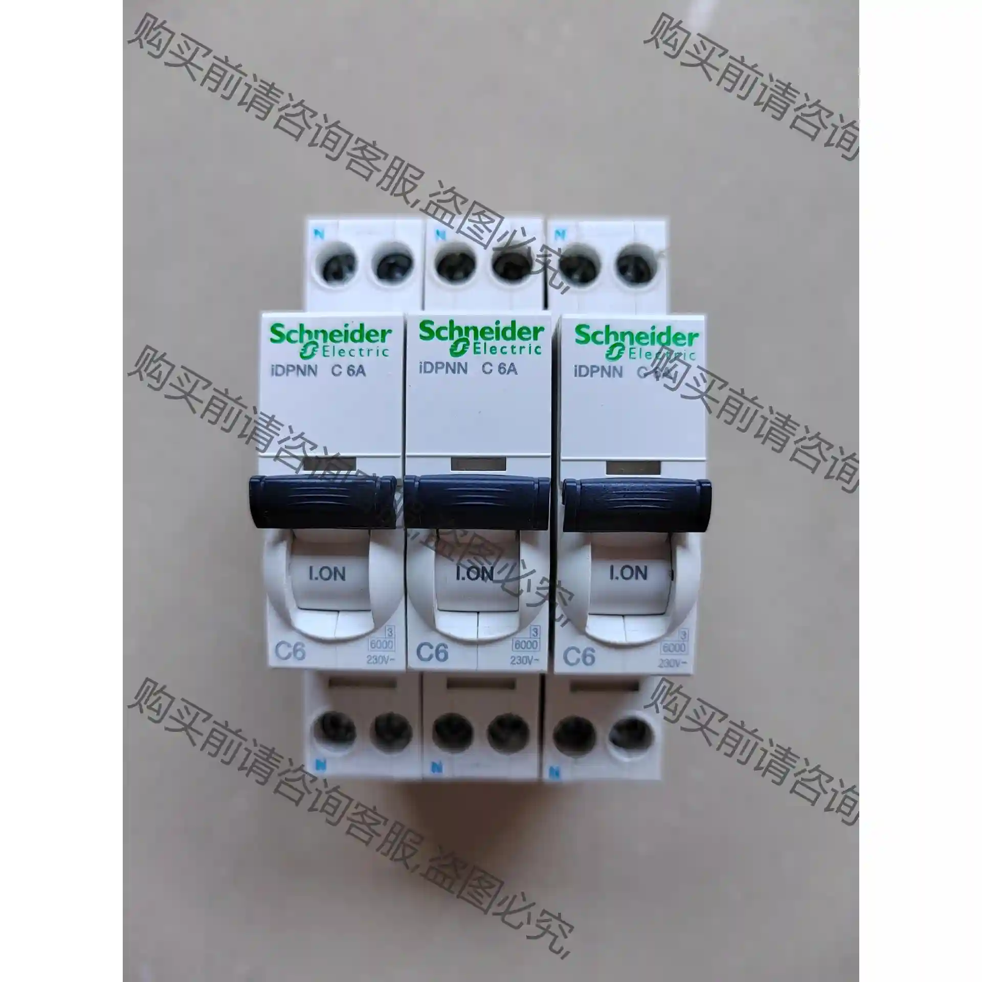 施耐de小型断路器iDPNa空开 6A 议价再拍 拆机件