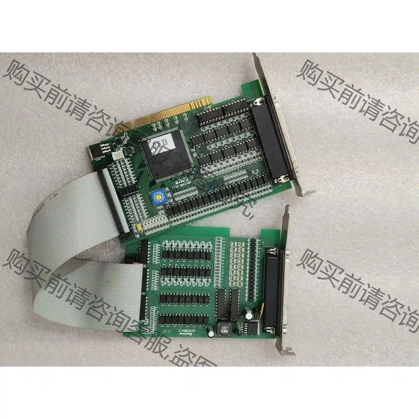 出一套乐创运动控制卡MPC08B V3.0+副卡EA1616 议价再拍 拆机件