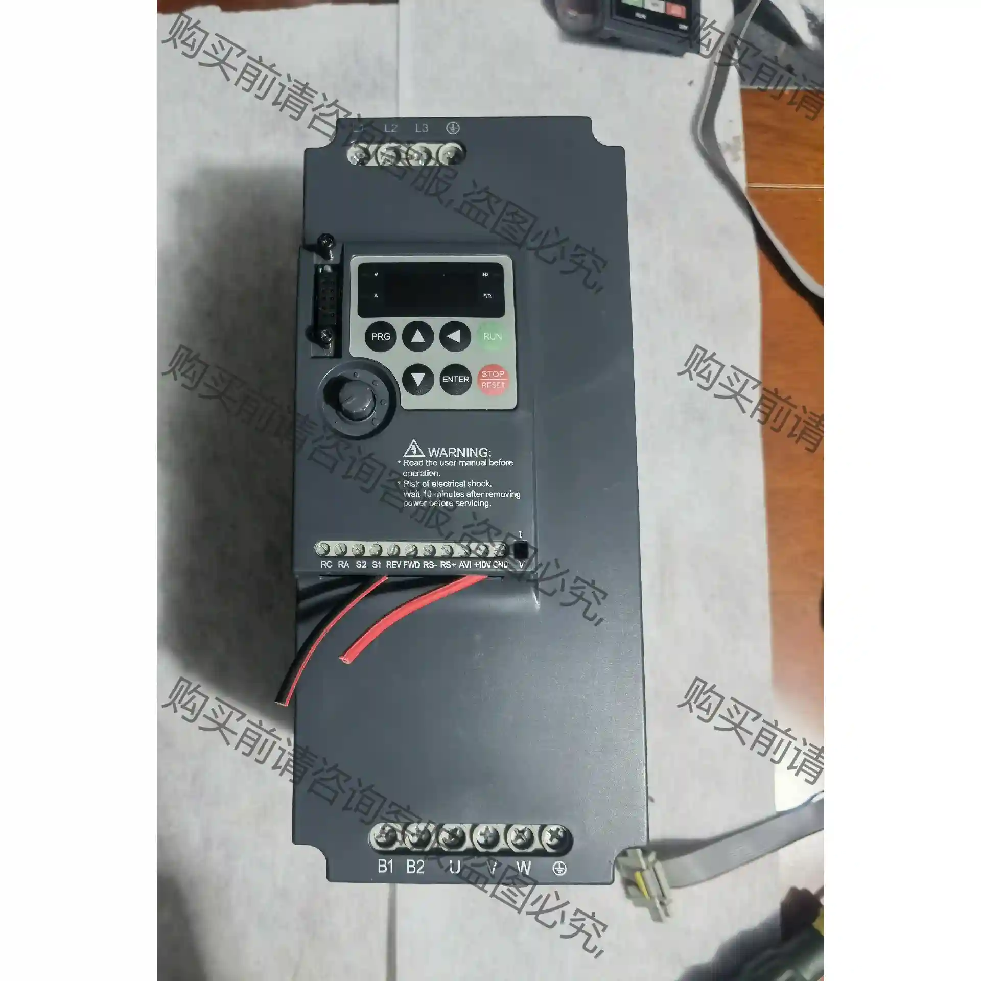 众辰变频器 型号NZ200-11G/15P-4 议价再拍 拆机件