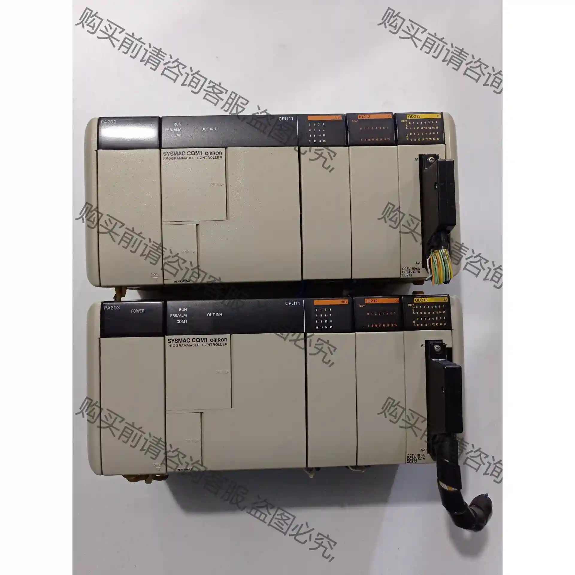 拆机欧姆long SYSMAC CQM1-PA203 PA20 议价再拍 拆机件