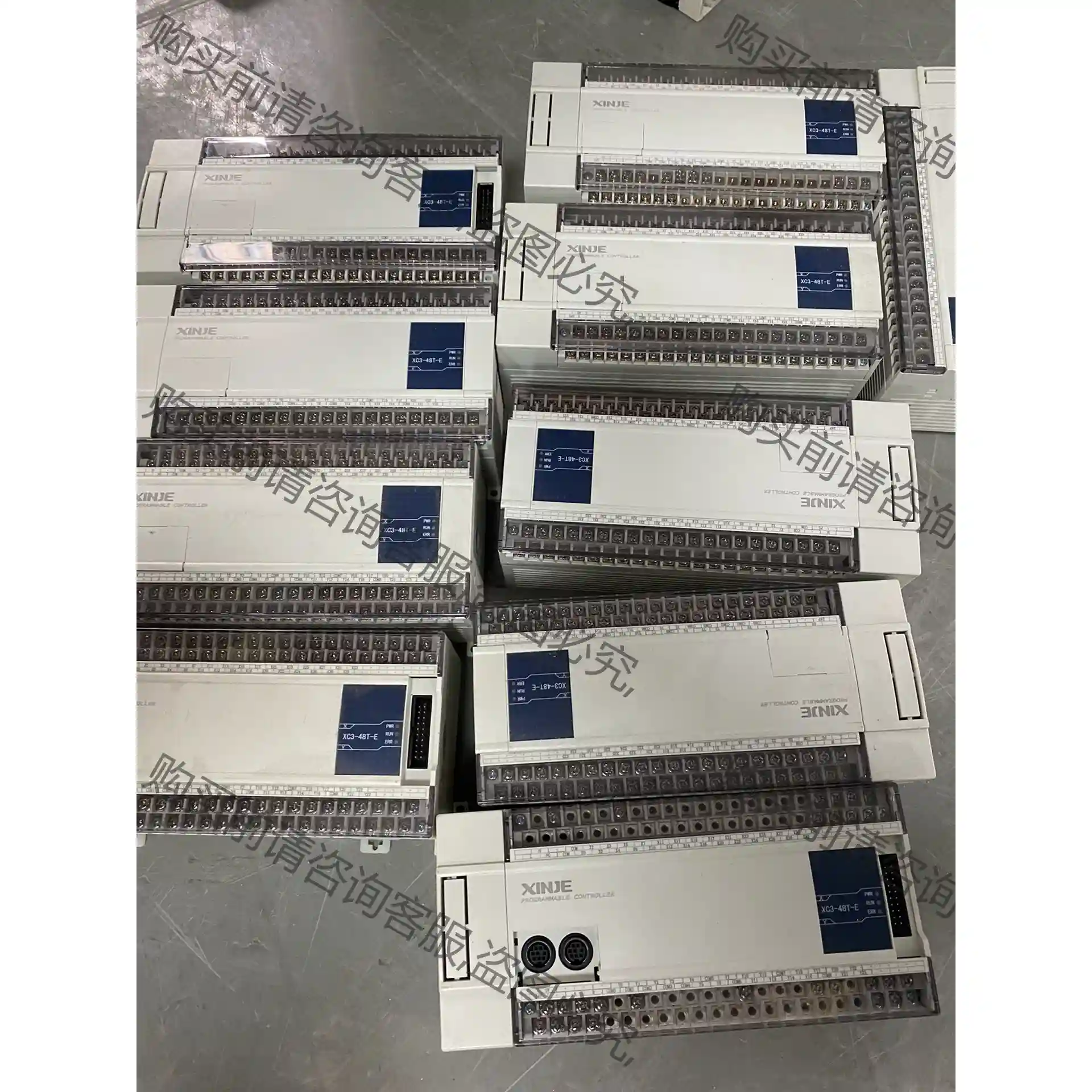 二手拆机信捷PLC可编程控制器 XC3-48T-E 成色漂亮 议价再拍 拆机
