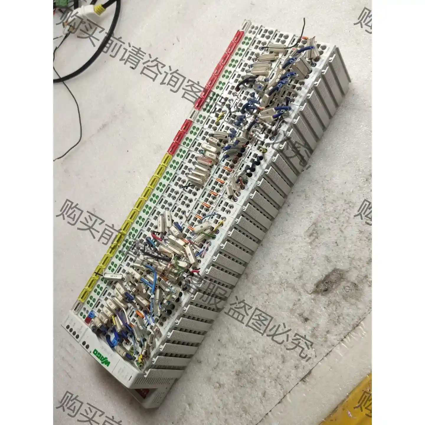 万可PLC，WAGO模块，750－504，750－403，7 议价再拍 拆机件