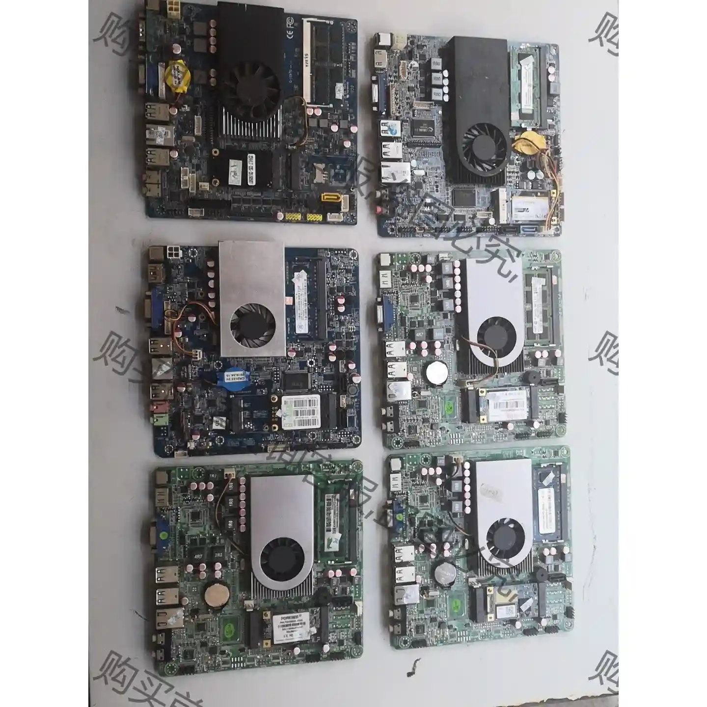 1037u itx工控小主板，2g内存 32g固态硬盘，成色 议价再拍 拆机