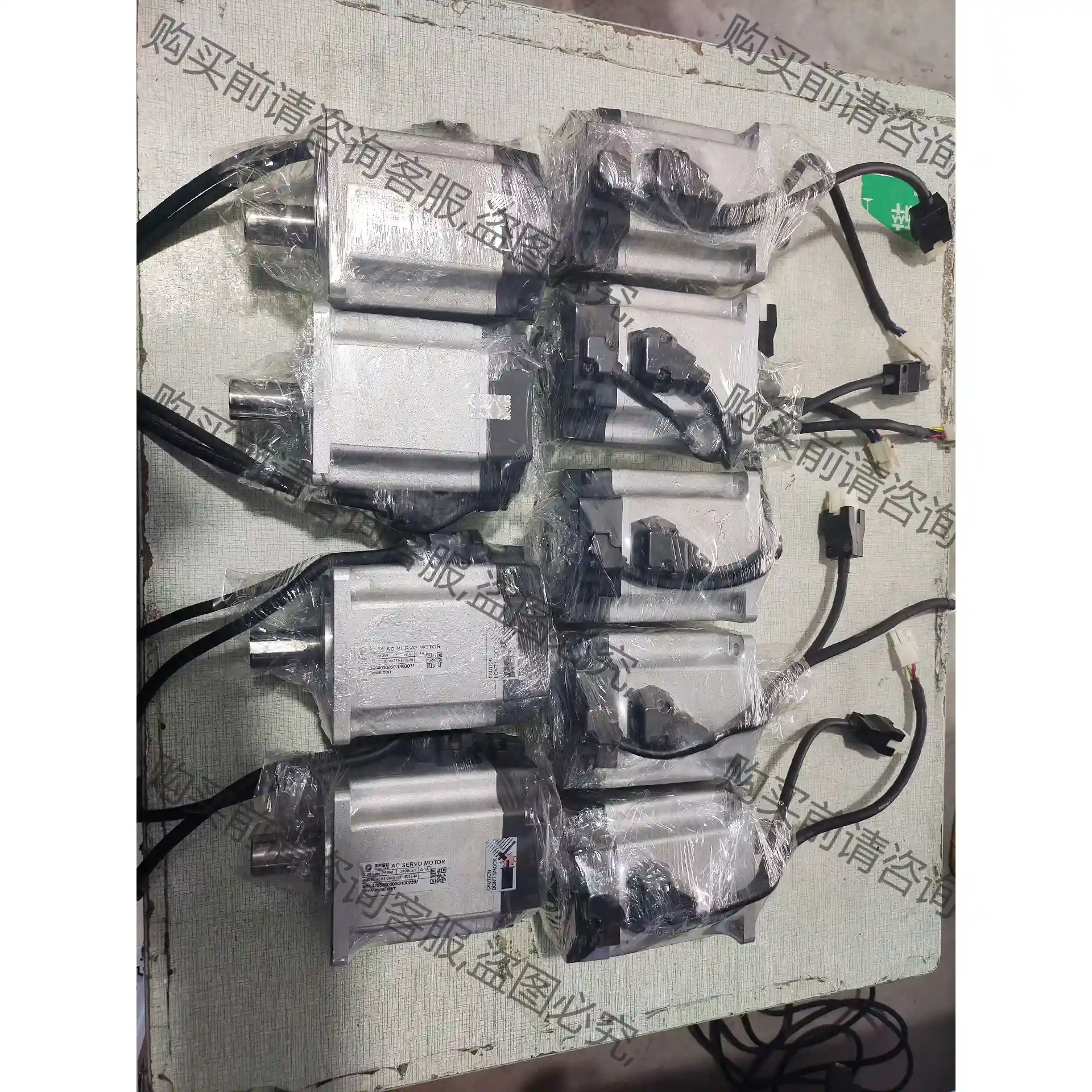 雷赛伺服电机,ACM2-08008H2F1-E23S-65, 议价再拍 拆机件