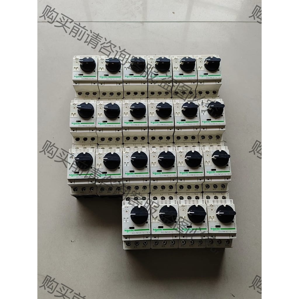 功能正常议价 施耐de全新拆机马达断路器 GV2-PM14C / 6-10A