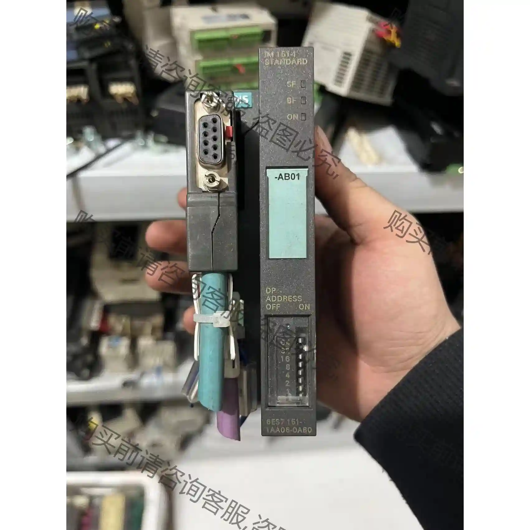 6ES7 151-1AA06-0AB0二手西门ziPLC暴力拆 议价再拍 拆机件