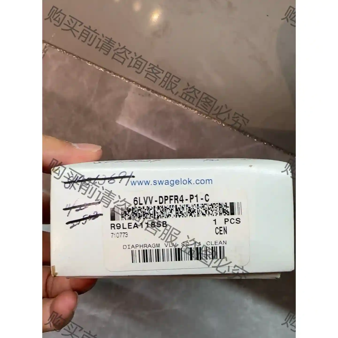 6LVV-DPFR4-P1-C Swagelok气动隔膜 议价再拍 拆机件
