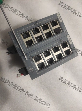 XB008西门zi8口交换机6GK5 008-0BA00-1A 议价再拍 拆机件