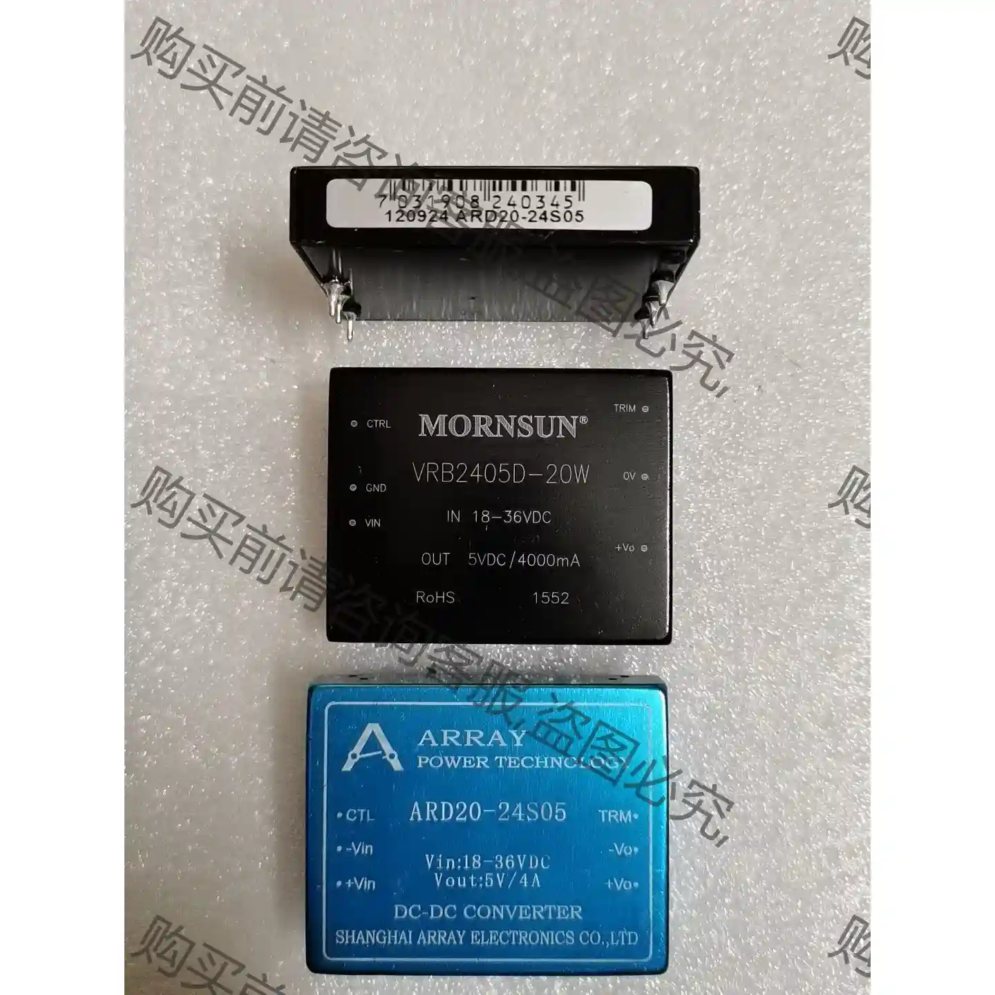 电源模块VRB2405D-20W ARD20-24S05 原 议价再拍 拆机件