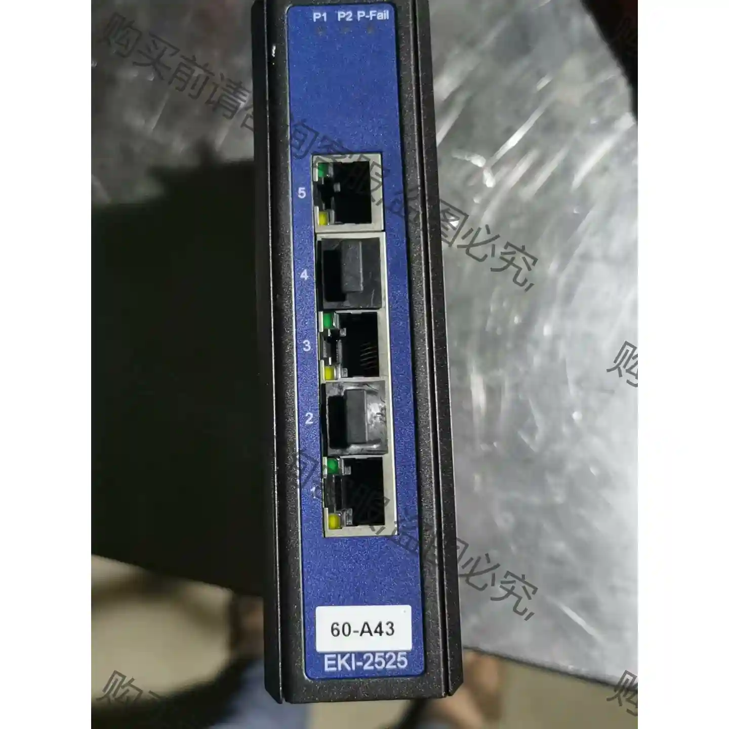 研华工业交换机EKI-2525 二手拆机件，功能正常实物拍摄 议价再拍
