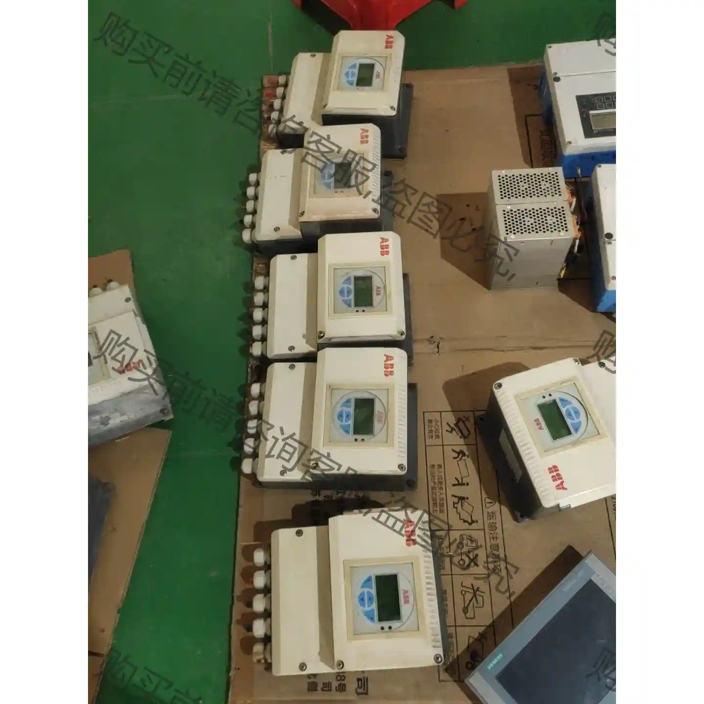 AB电磁流量计 Mag-XE E4 信号转换器,实物拍 议价再拍 拆机件