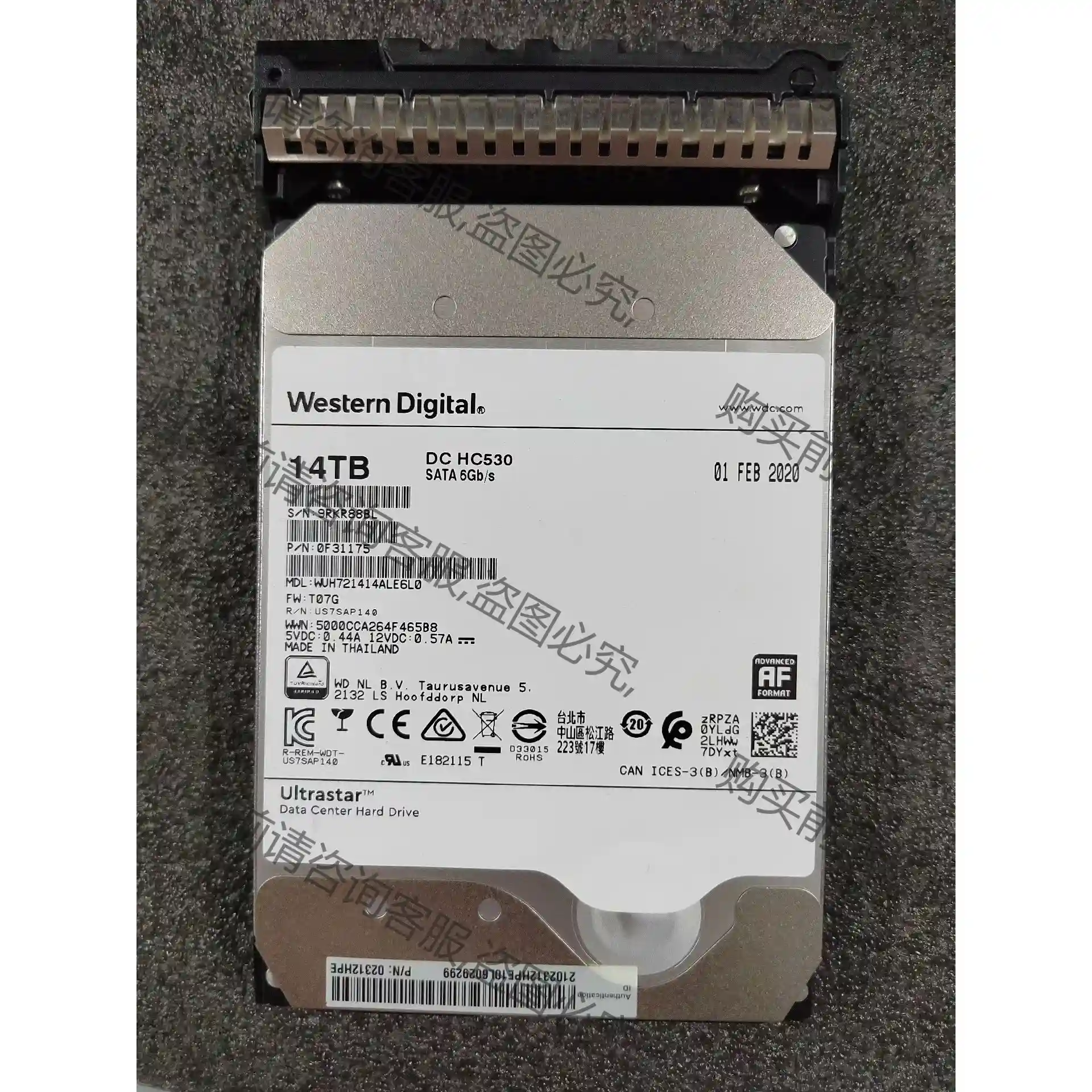 西数 WUH721414ALE6L0 14T SATA 华 议价再拍 拆机件