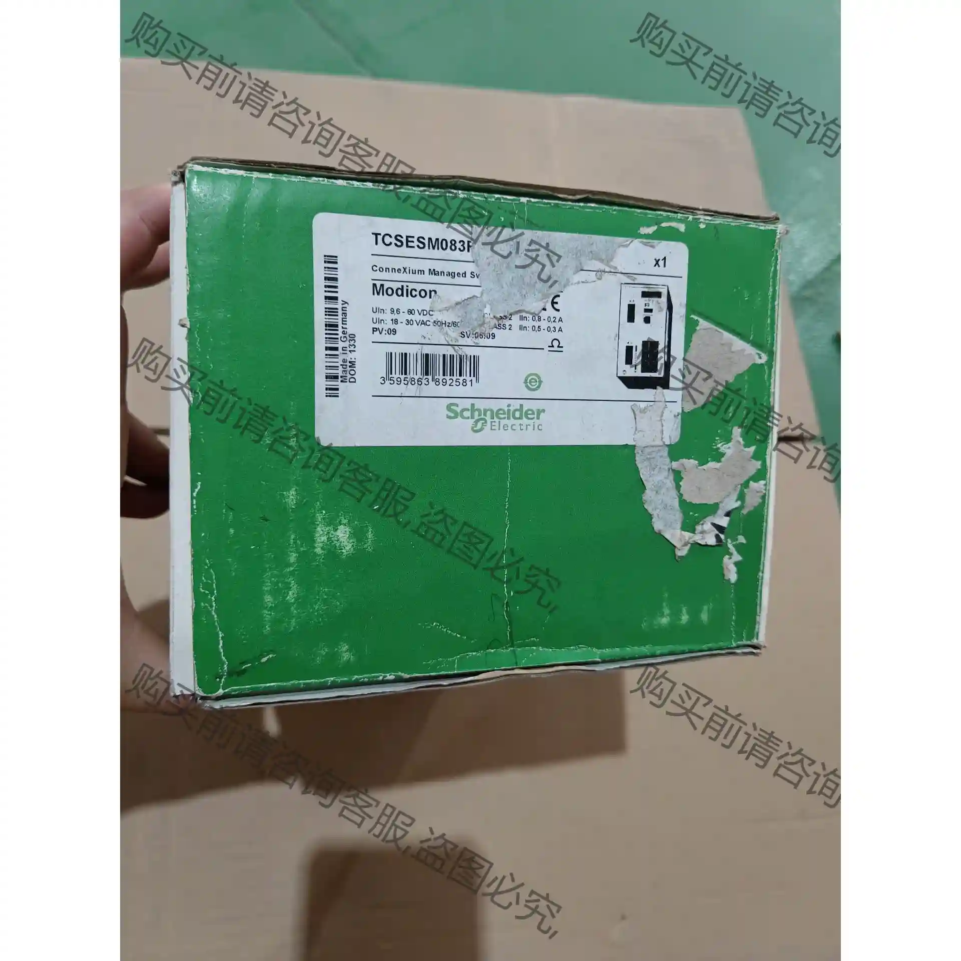 全新施耐de交换机TCSESM083F2CS0库存余货,实物图 议价再拍 拆机