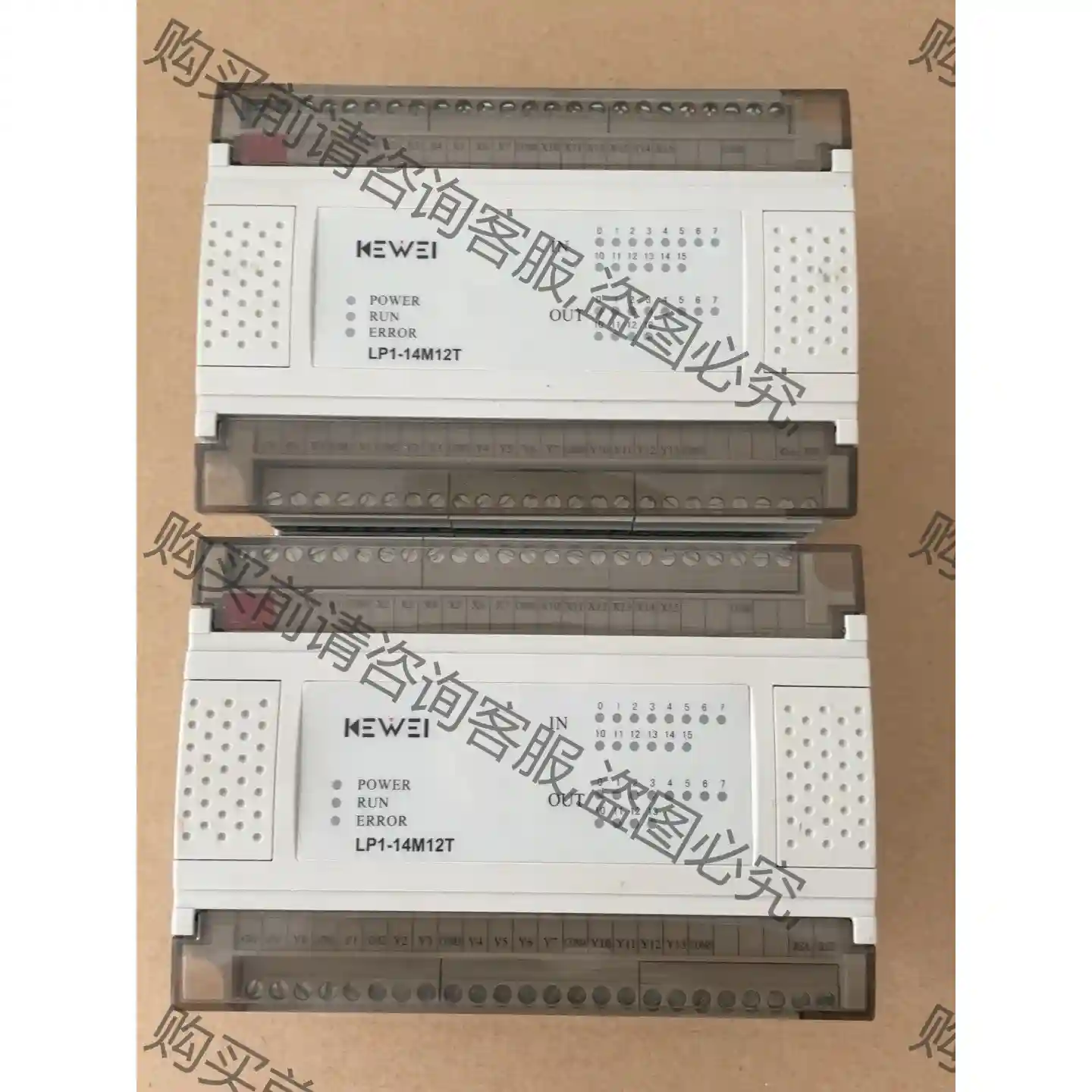 科威LP1-14M12T，2只，成色实拍图。自带2路高速脉冲 议价再拍 拆