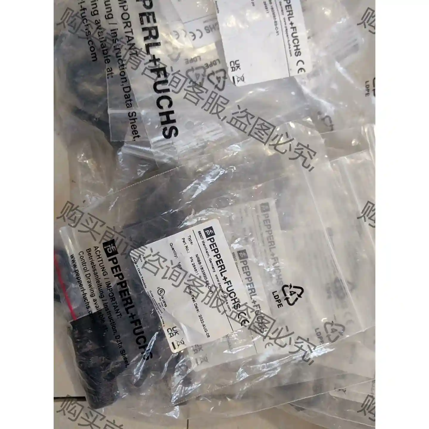 倍加福传感器264611 NRV8-18GM50-E2-C- 议价再拍 拆机件