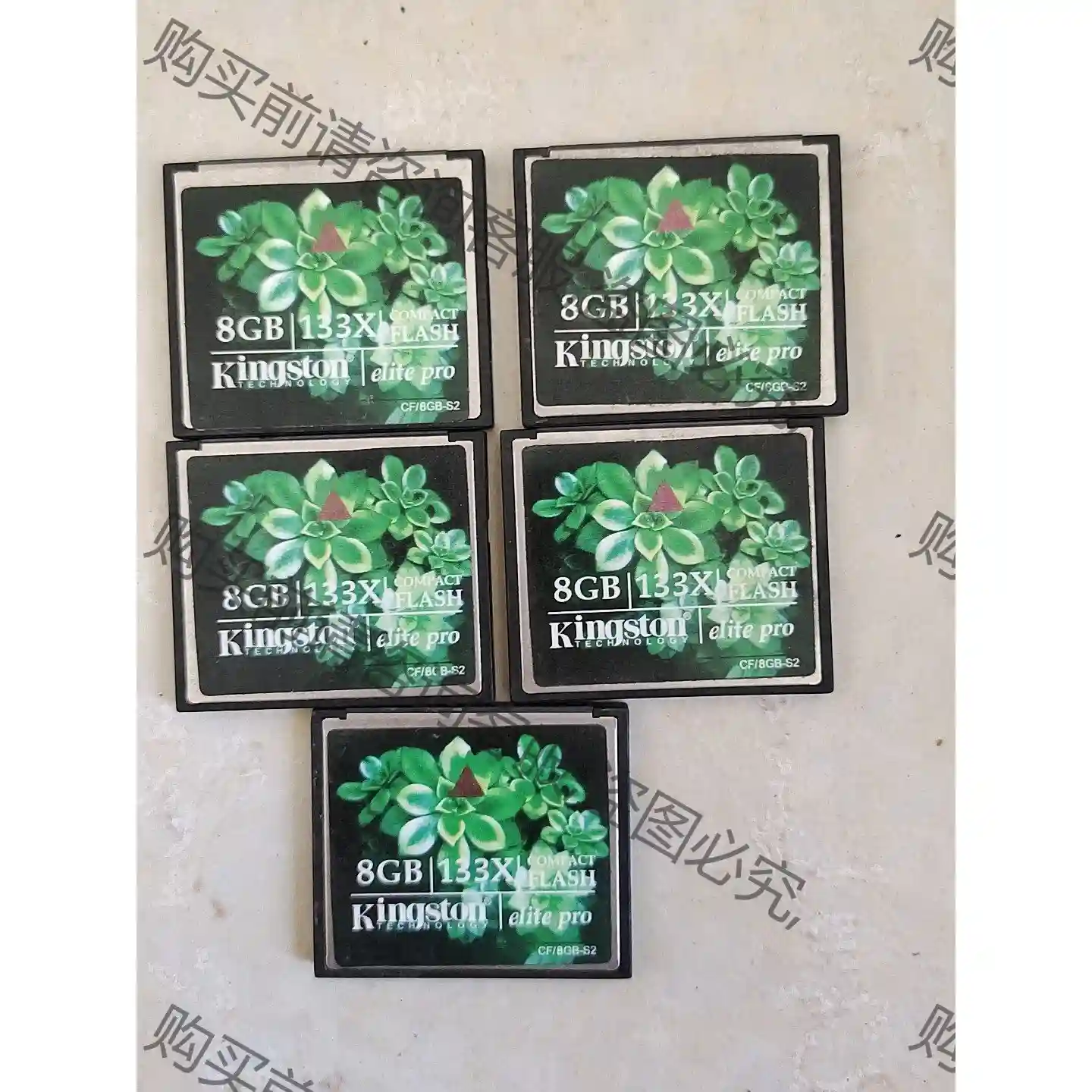 金士顿/Kingston工业CF/8G-S2内存卡/CF卡5 议价再拍 拆机件