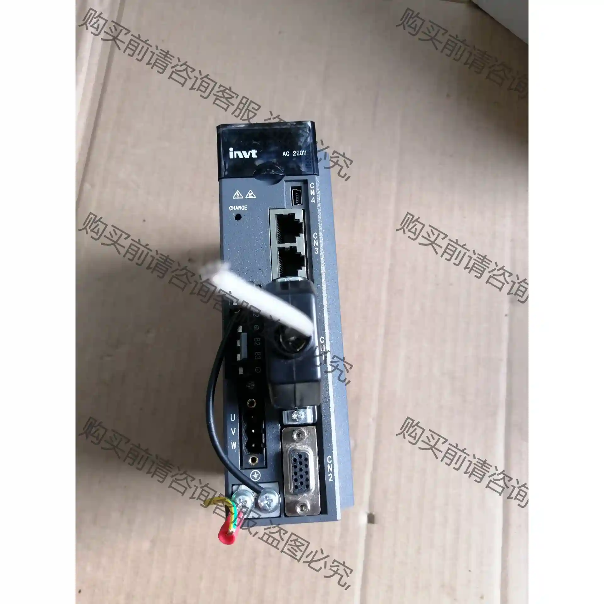 英威腾750W伺服驱动器DA180-S4R5SG0二手拆机实 议价再拍 拆机件