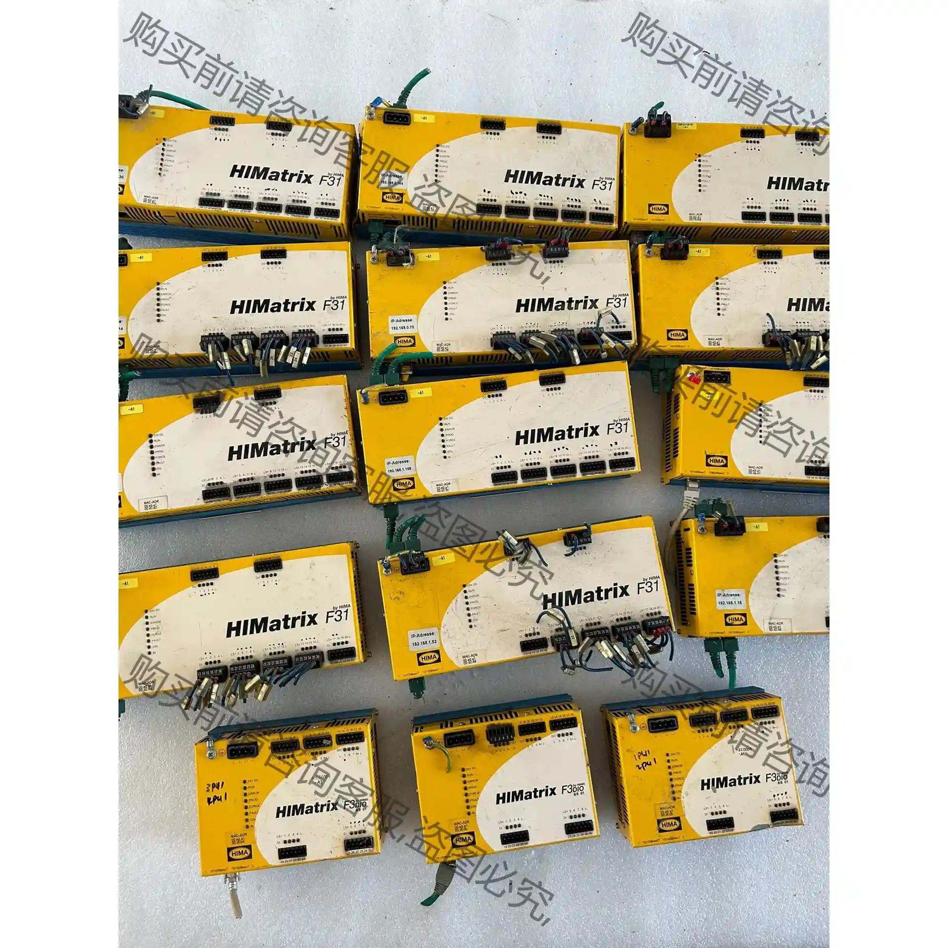 黑马模块HIMatrix F31，HIMatrix F3DI 议价再拍 拆机件