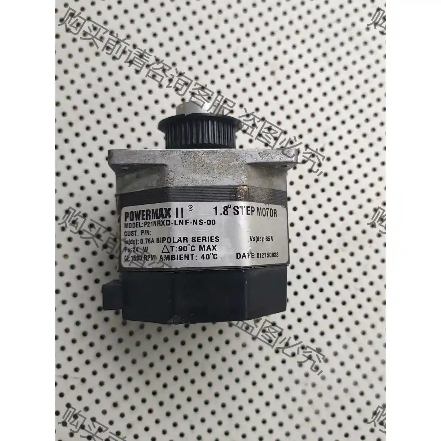 拆机进口POWERMAX II电机 p21nrxd-lnf，议价再拍拆机件