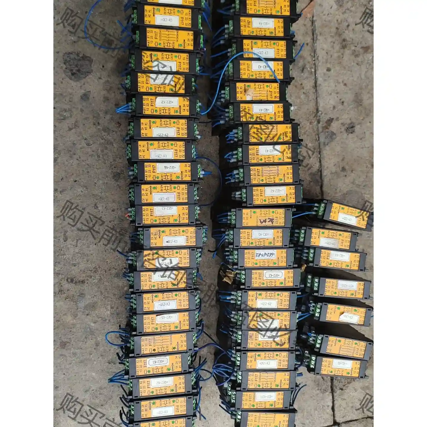 德国TESCH安全继电器F117 ;Typ F117X01 议价再拍 拆机件